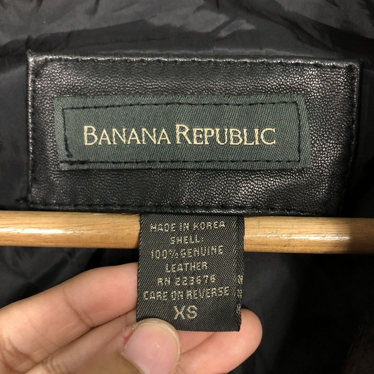 🔥VINTAGE SOFT LEATHER JACKET BANANA REPUBLIC ISSEY MIYAKE