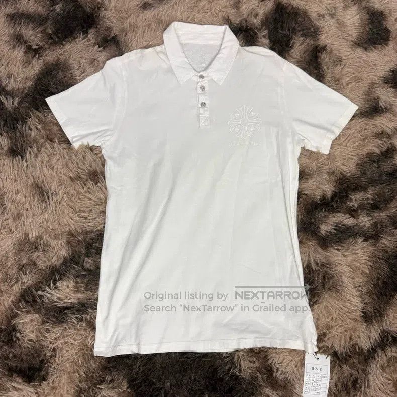 Chrome Hearts CHROME HEARTS Size S Three-button polo shirt Size US S / EU 44-46 / 1 - 1 Thumbnail