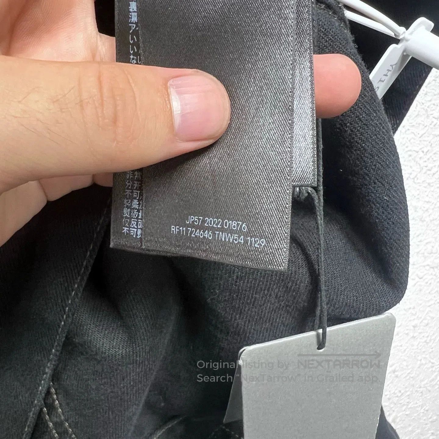 Balenciaga Balenciaga Black Denim Jacket with Graffiti Logo. Size US XS / EU 42 / 0 - 7 Thumbnail