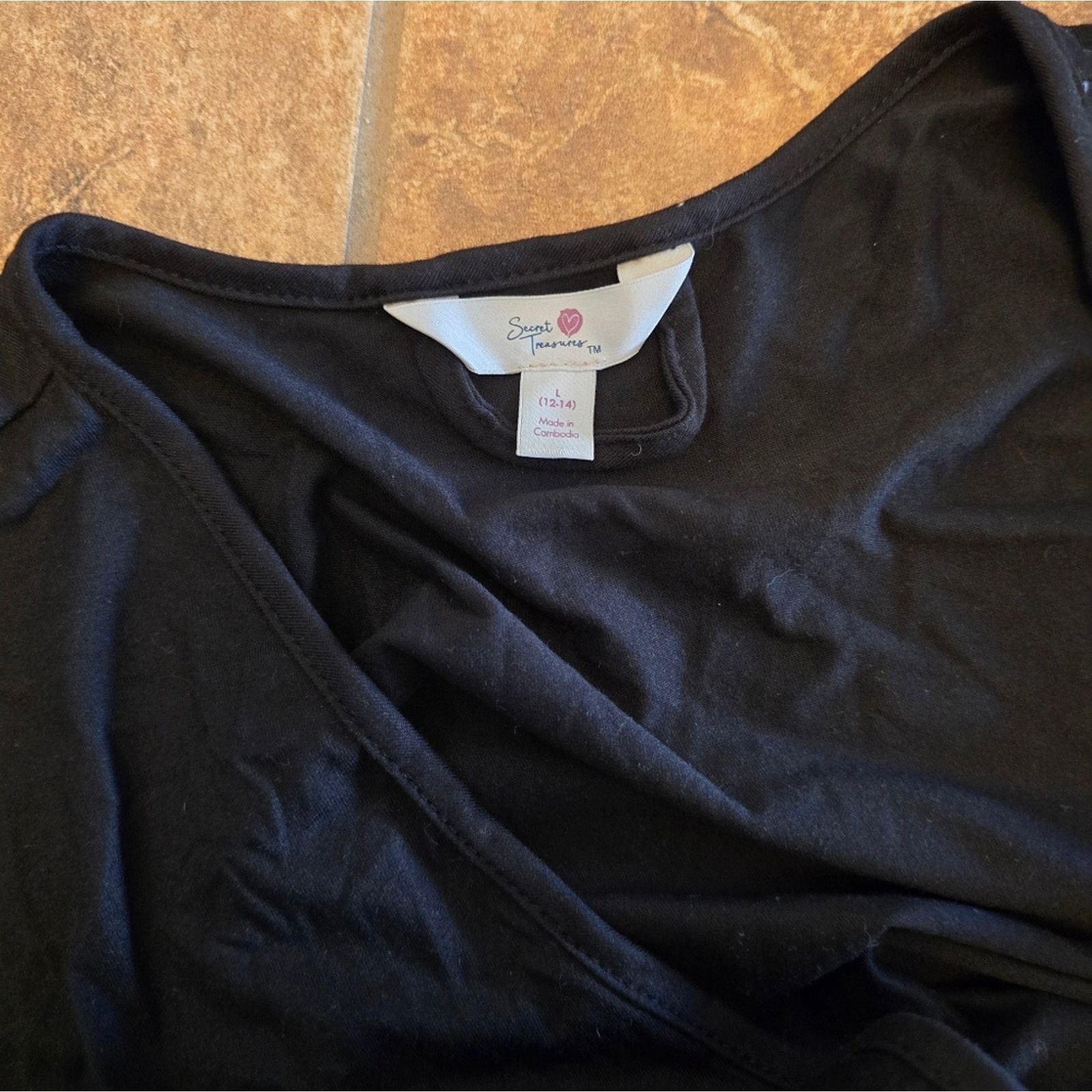 Other Black Floral Belted | ST | Thin Robe Size ONE SIZE - 3 Thumbnail