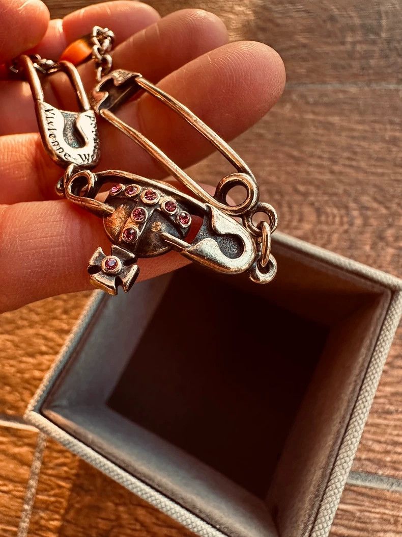 Vivienne Westwood Vivienne Westwood Saturn Double Pin Bracelet Size ONE SIZE - 5 Thumbnail