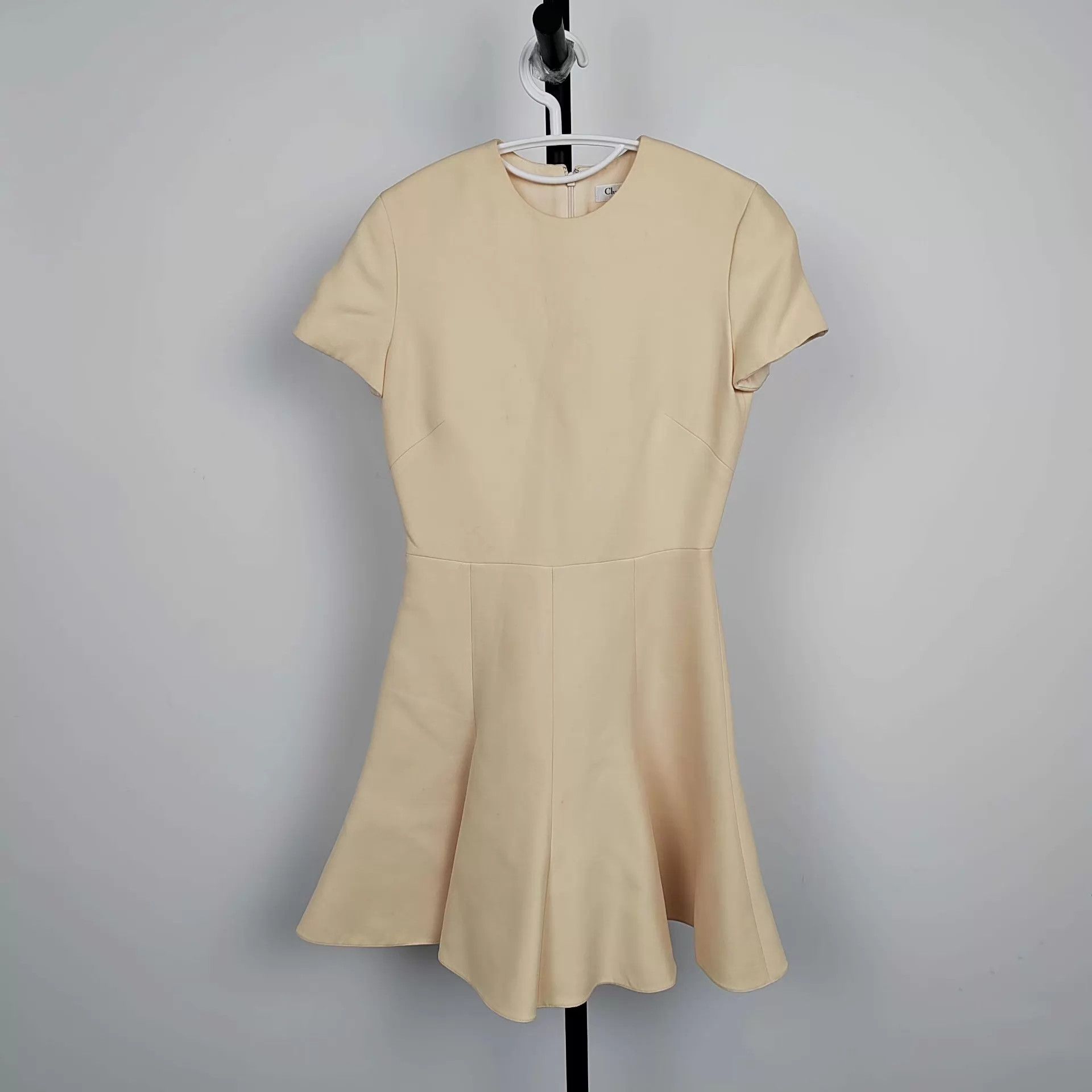 Dior Dior Light Yellow Roundneck Dress 36 95 New Size XS / US 0-2 / IT 36-38 - 1 Thumbnail
