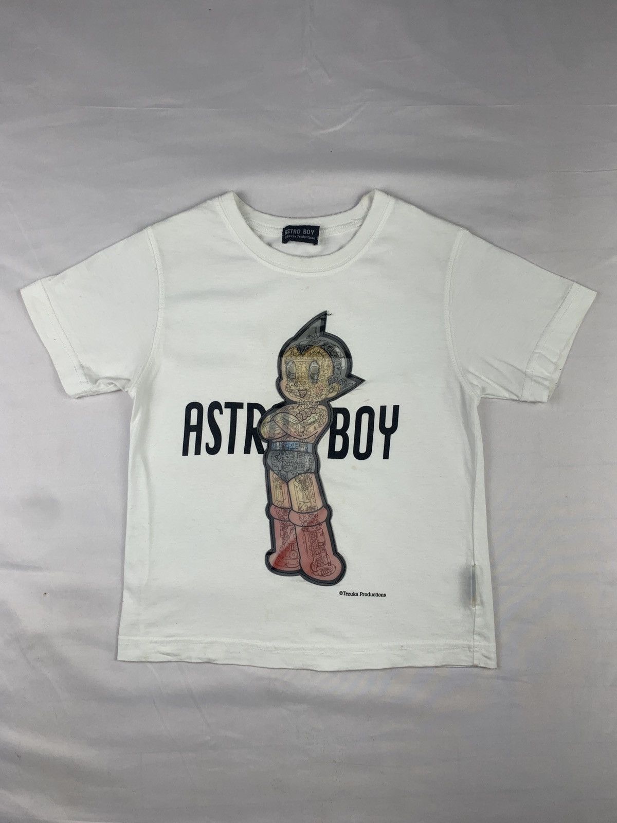 Anime 2000s Astro Boy by Tezuka Production Japan Hologram Baby Tee Size XS / US 0-2 / IT 36-38 - 1 Thumbnail