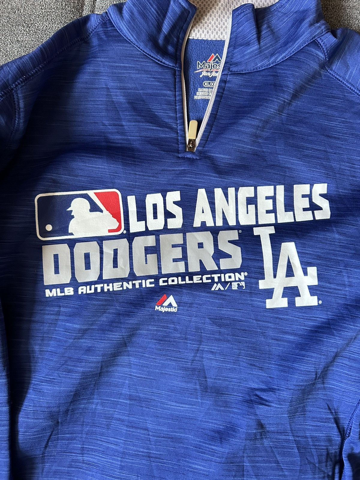 Majestic Majestic MLB Authentic Collection Los Angeles Dodgers Size US XL / EU 56 / 4 - 2 Thumbnail