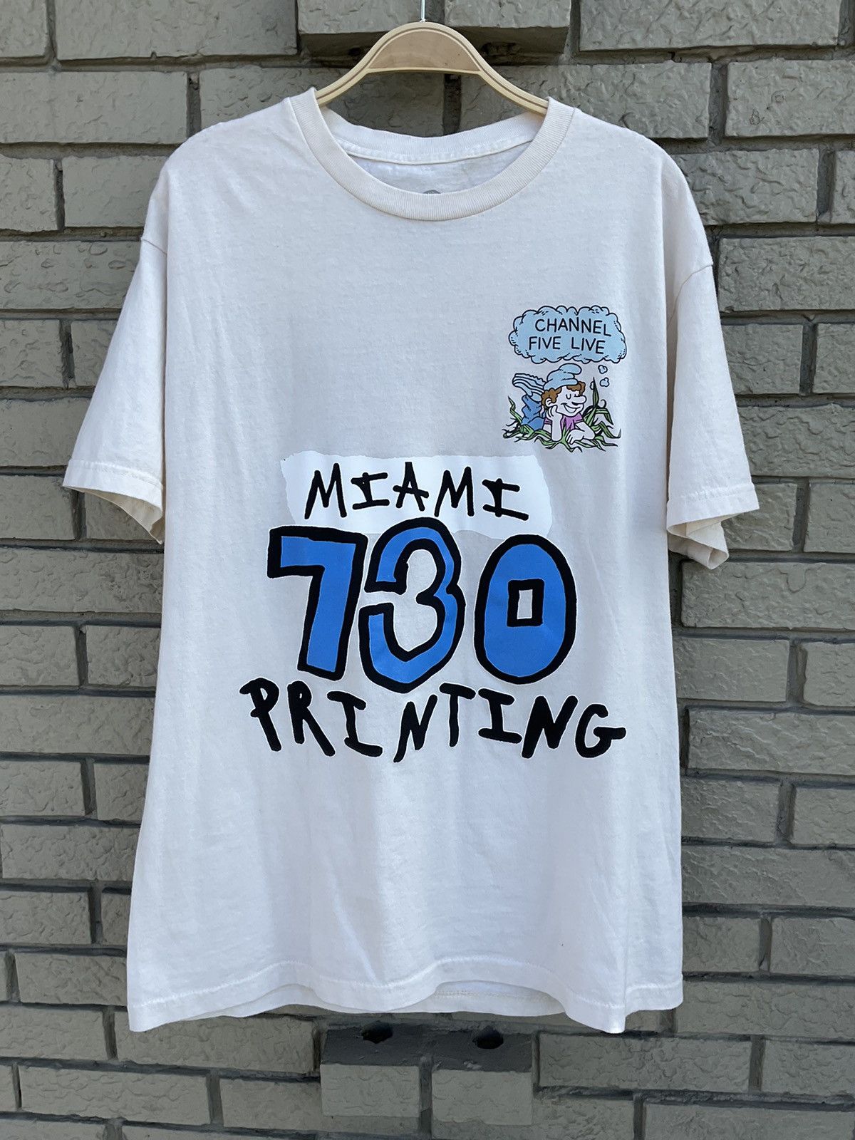 Asspizza X Andrew Callaghan tour tee size L