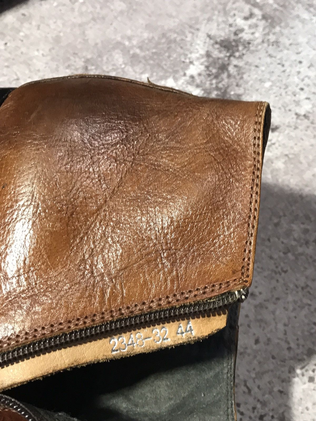 Giorgio Armani × Vintage Vintage Giorgio Armani Leather Boots – Classic Italian 9,5 Size US 9 / EU 42 - 11 Thumbnail