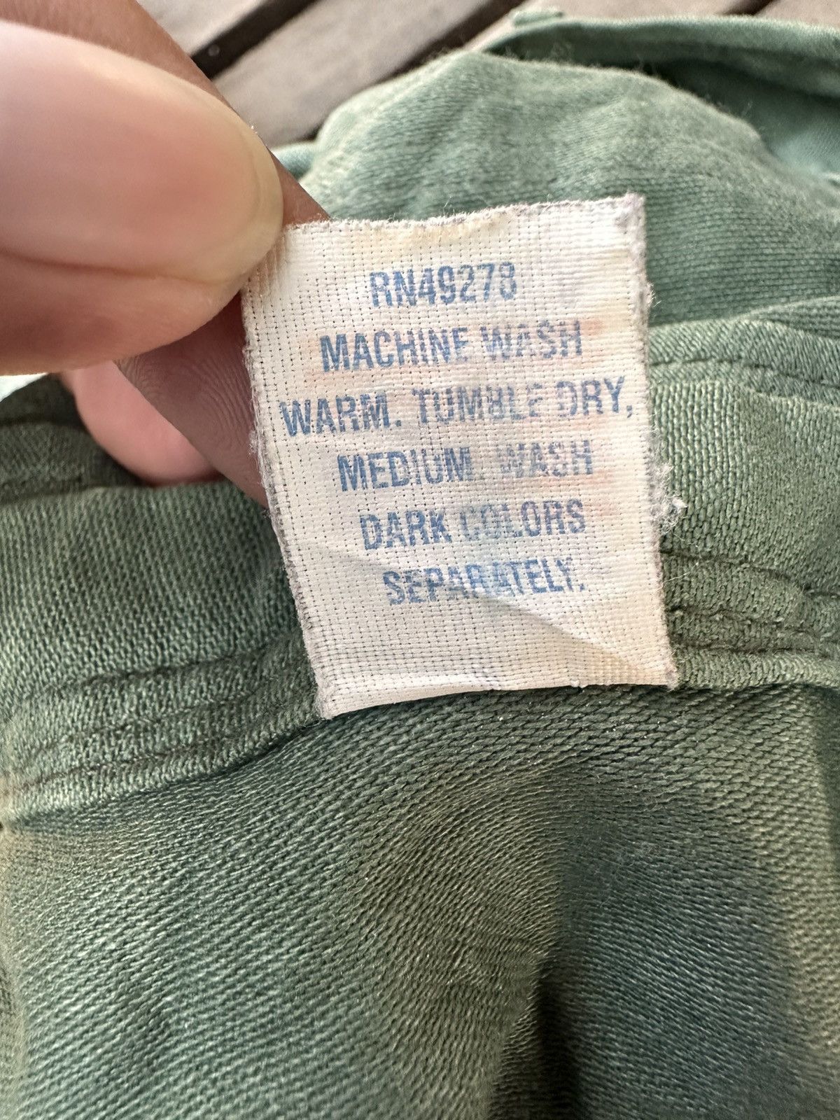 Journal Standard Vintage Gung Ho Fatigue Military Pants Size US 34 / EU 50 - 12 Thumbnail