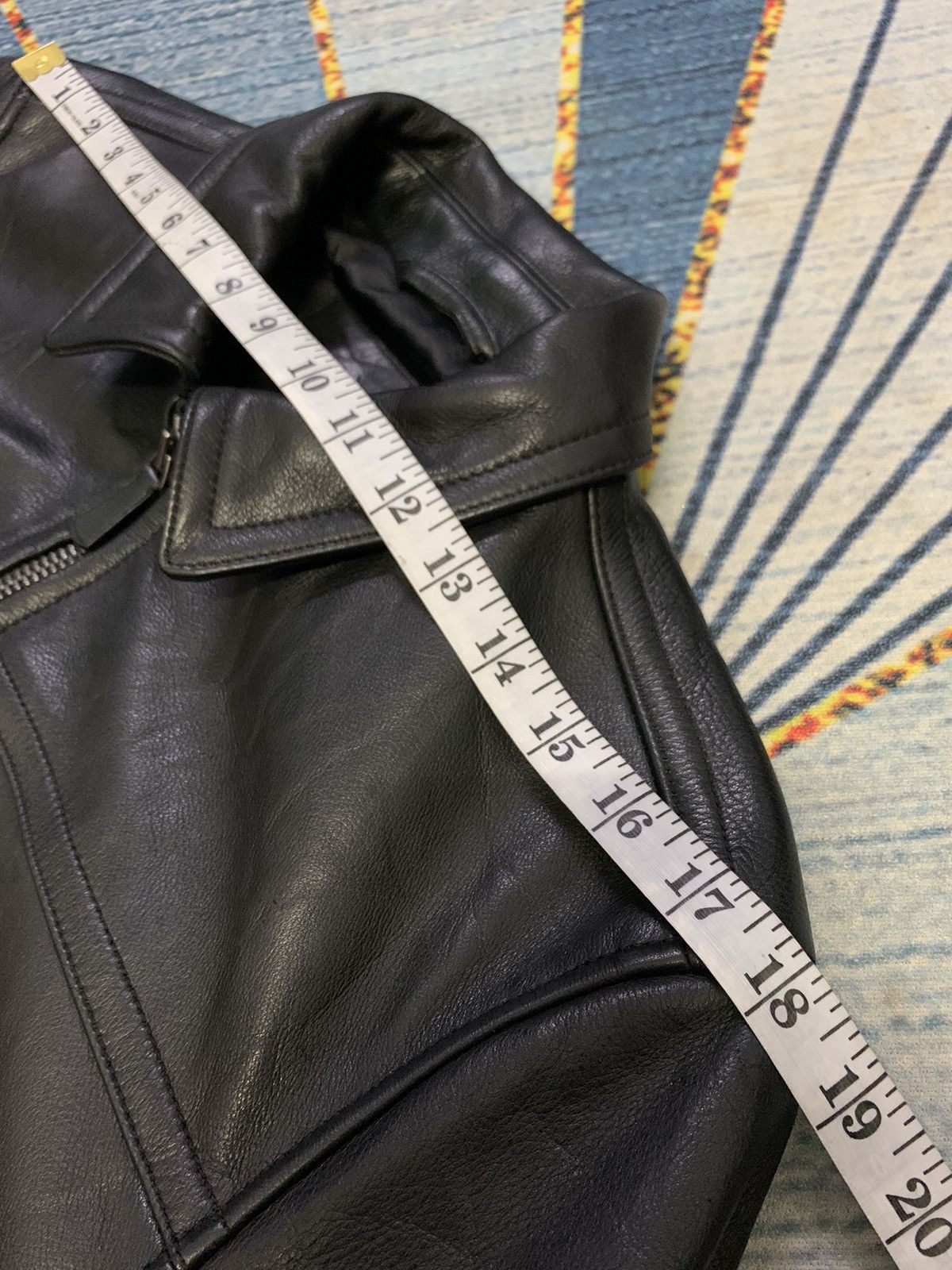 Coach COACH Zipper Leather Jacket Size US M / EU 48-50 / 2 - 22 Thumbnail