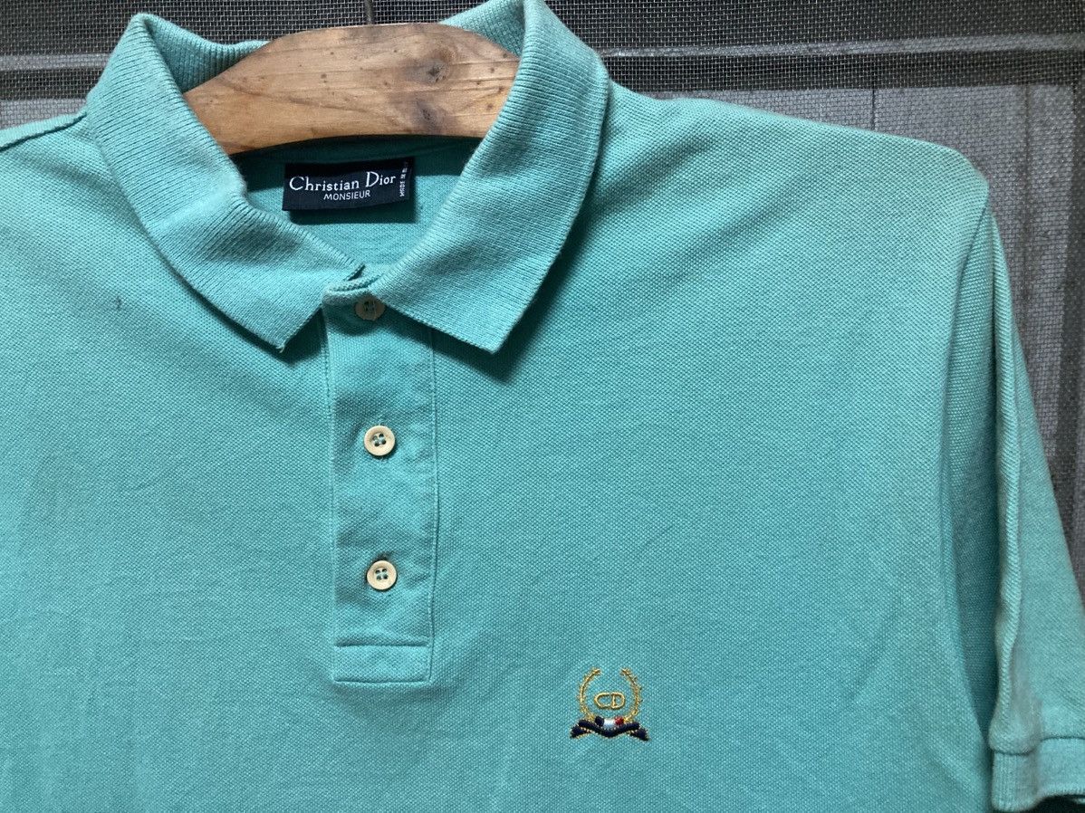 Christian Dior Monsieur Vintage Christian Dior Shirt Polo Size US M / EU 48-50 / 2 - 2 Thumbnail
