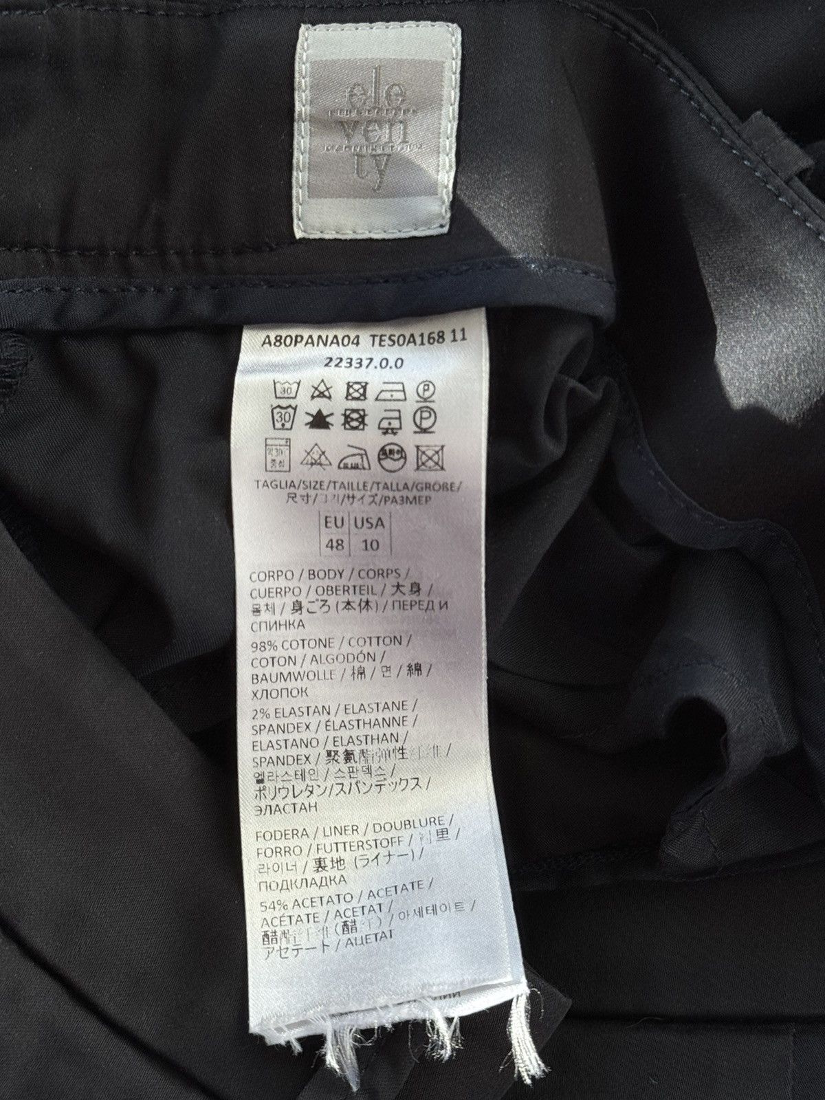 Eleventy Eleventy Milano wide leg cotton pants Size 32" / US 10 / IT 46 - 4 Thumbnail