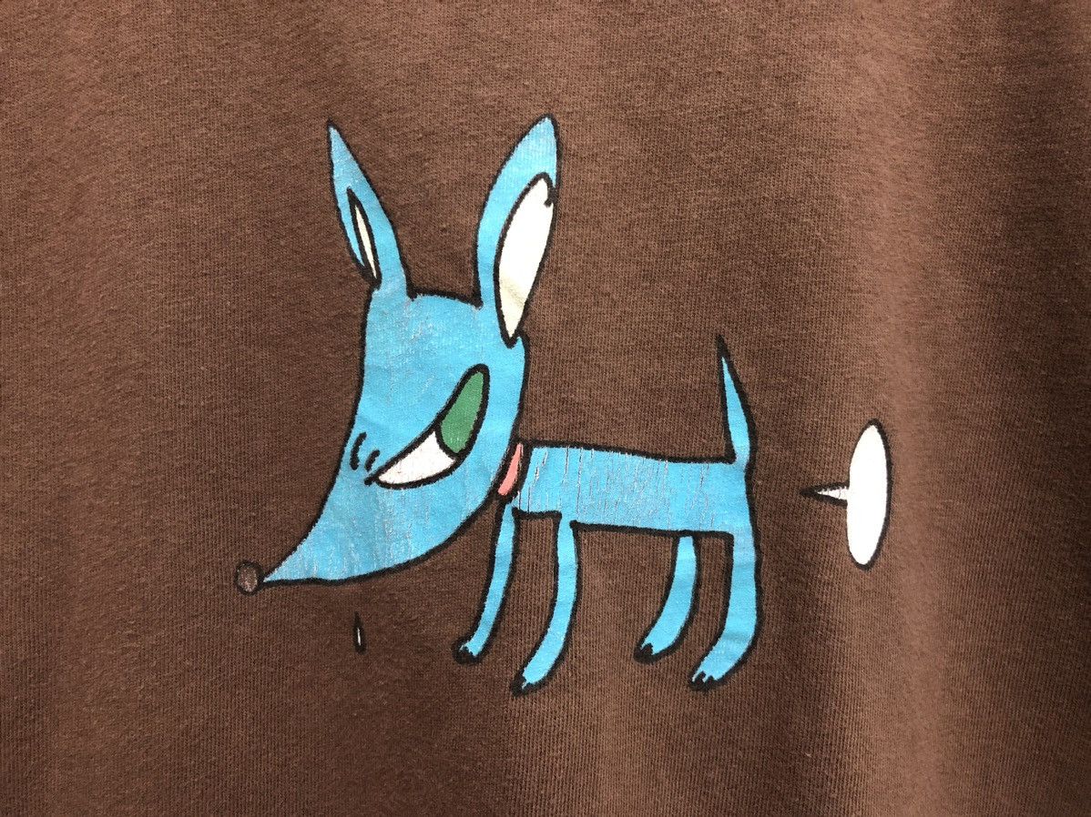 MoMA × Vintage RARE 00s 🔥 DOPE YOSHITOMO NARA PUP KING POP ART TEE Size US M / EU 48-50 / 2 - 6 Thumbnail