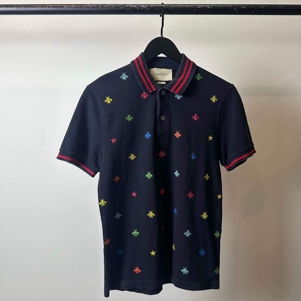 Gucci Luxury Streetwear GUCCI BEE POLO SHIRT Grailed