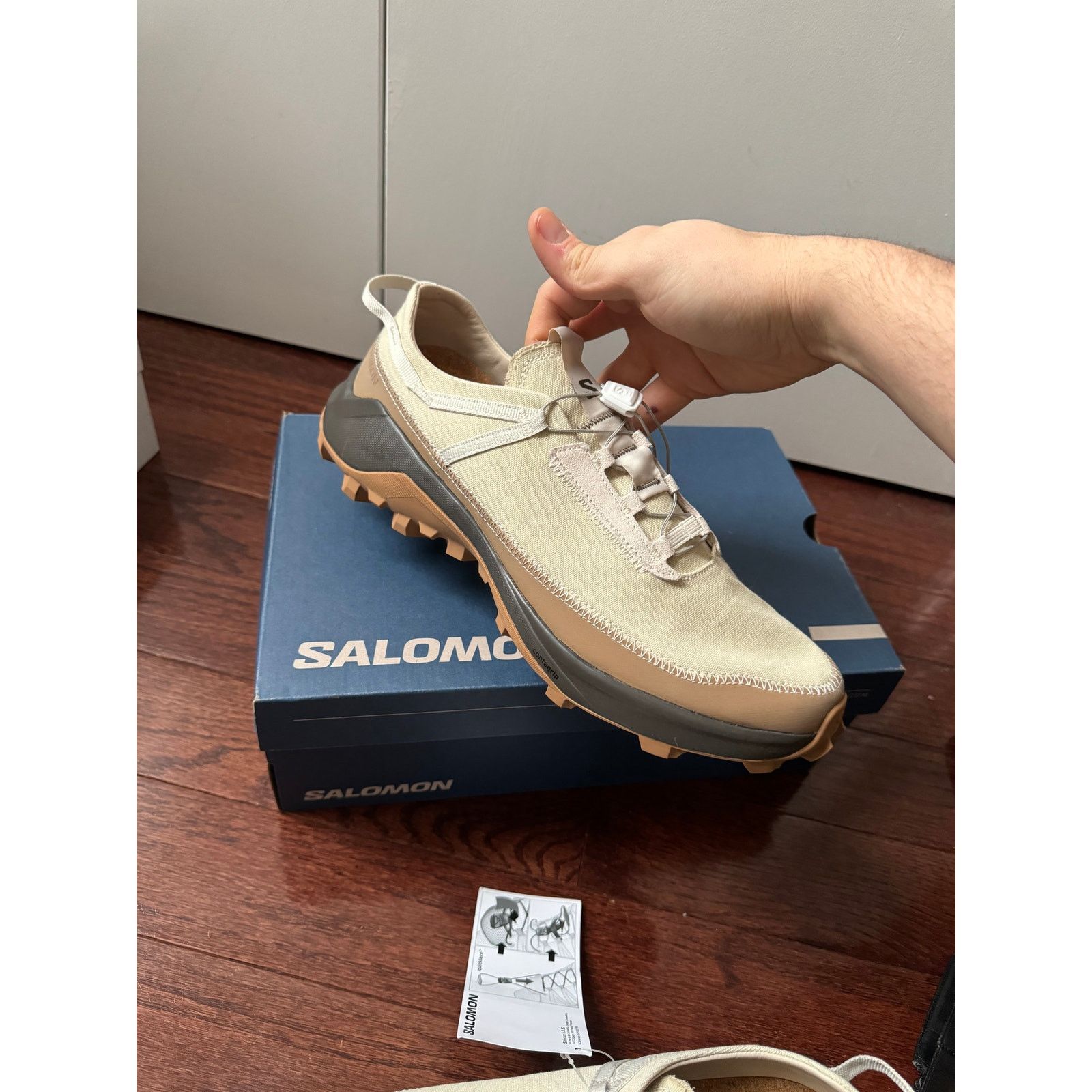 Salomon Cross Pro RANRA Turtledove Size US 12 / EU 45 - 4 Thumbnail