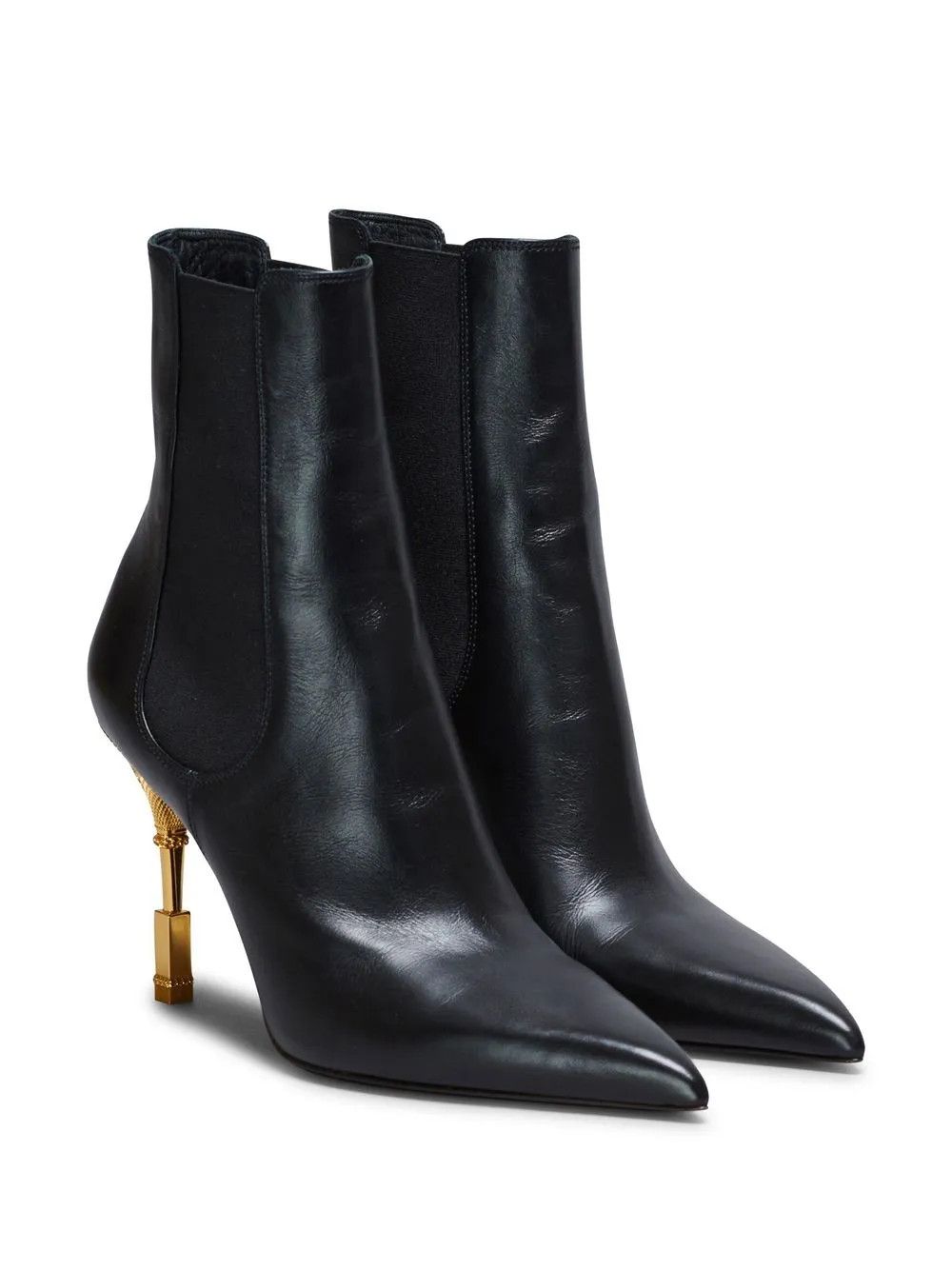 Balmain o1y0525 Ankle Boots in Black Size US 10 / IT 40 - 5 Thumbnail
