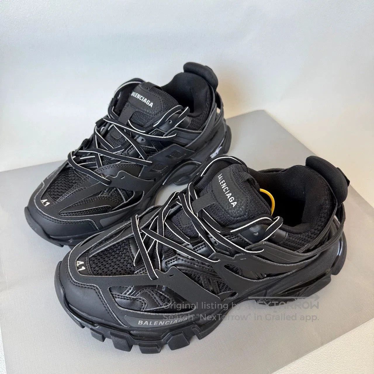 Balenciaga balenciaga track 1.0 black sneakers. Size US 8 / EU 41 - 1 Thumbnail