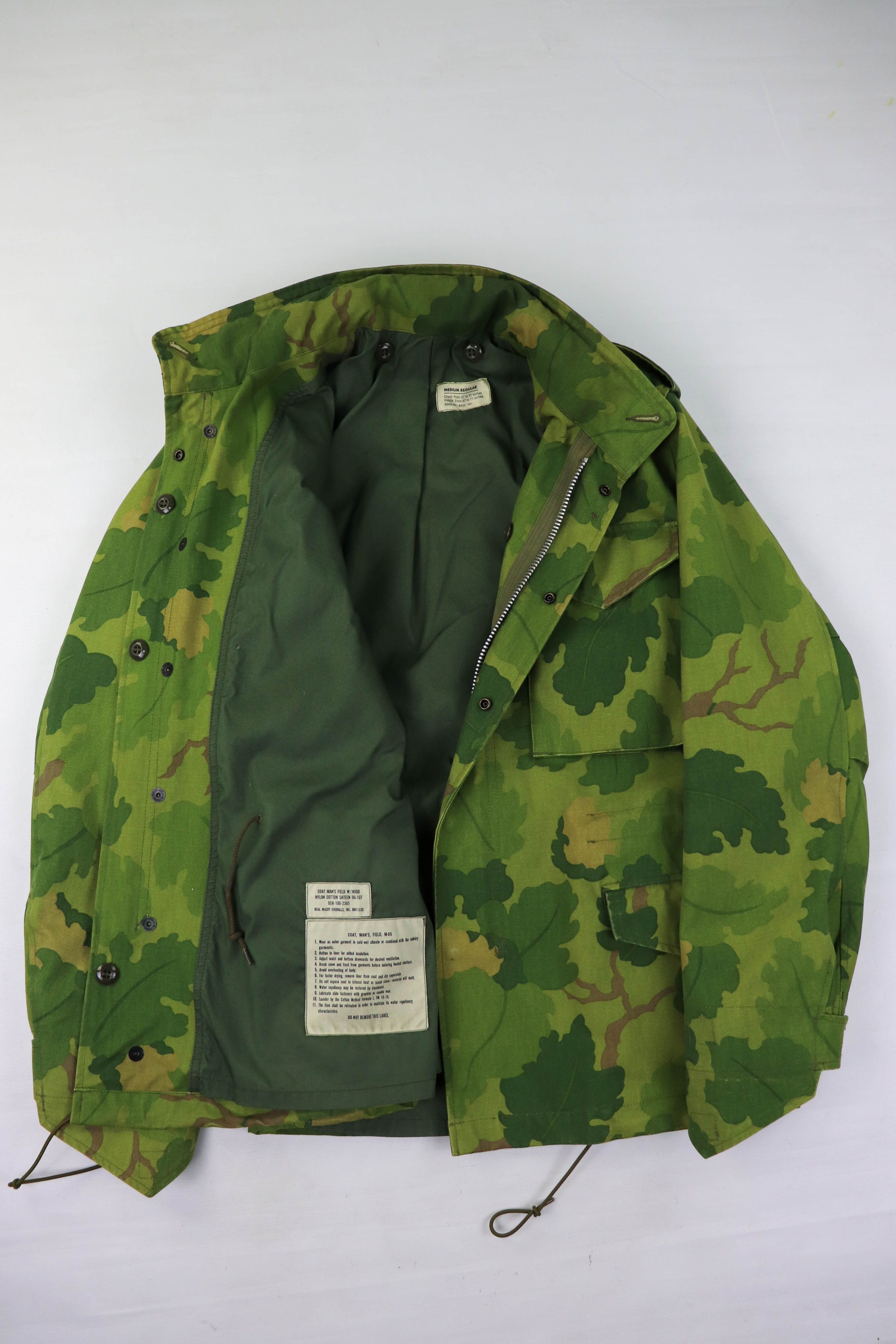 The Real McCoy's 🇯🇵 The Real McCoy’s M-65 Mitchell Camouflage Field Jacket Size US M / EU 48-50 / 2 - 19 Thumbnail