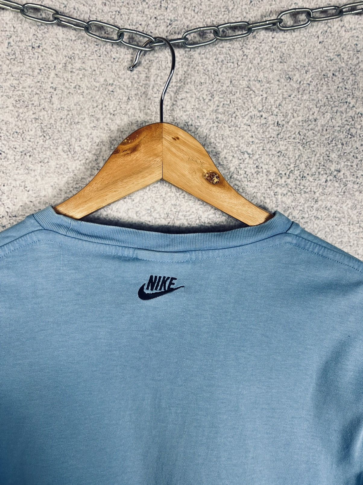 Nike Vintage Nike Air Rare Big Logo Tee 90s Size US S / EU 44-46 / 1 - 3 Thumbnail