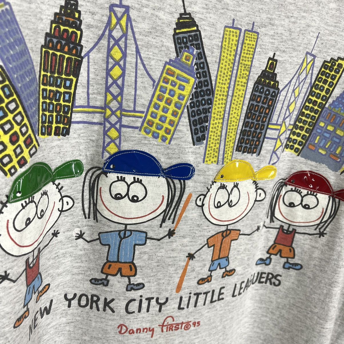 Vintage 1995 Vintage DANNY FIRST Crew Neck T Shirt #1463/AY Size US L / EU 52-54 / 3 - 3 Thumbnail