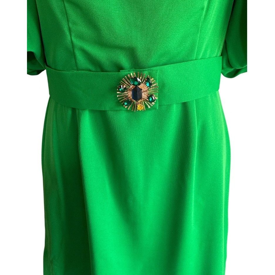 Other Flying Tomato retro style mini sheath dress kelly green Size S / US 4 / IT 40 - 7 Thumbnail