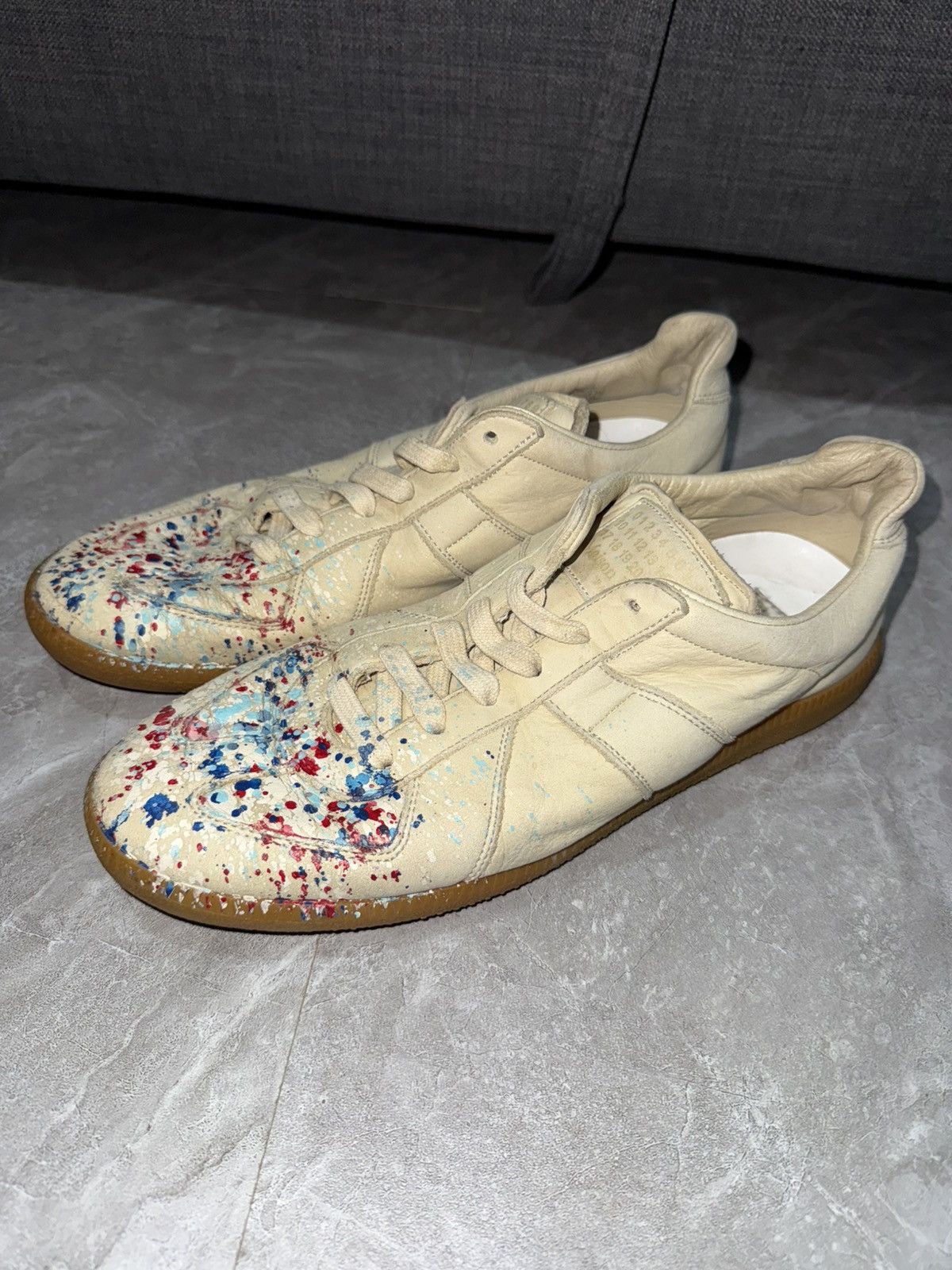 Maison Margiela OG Maison Margiela Splatter Paint GATS Size US 7 / EU 40 - 2 Thumbnail