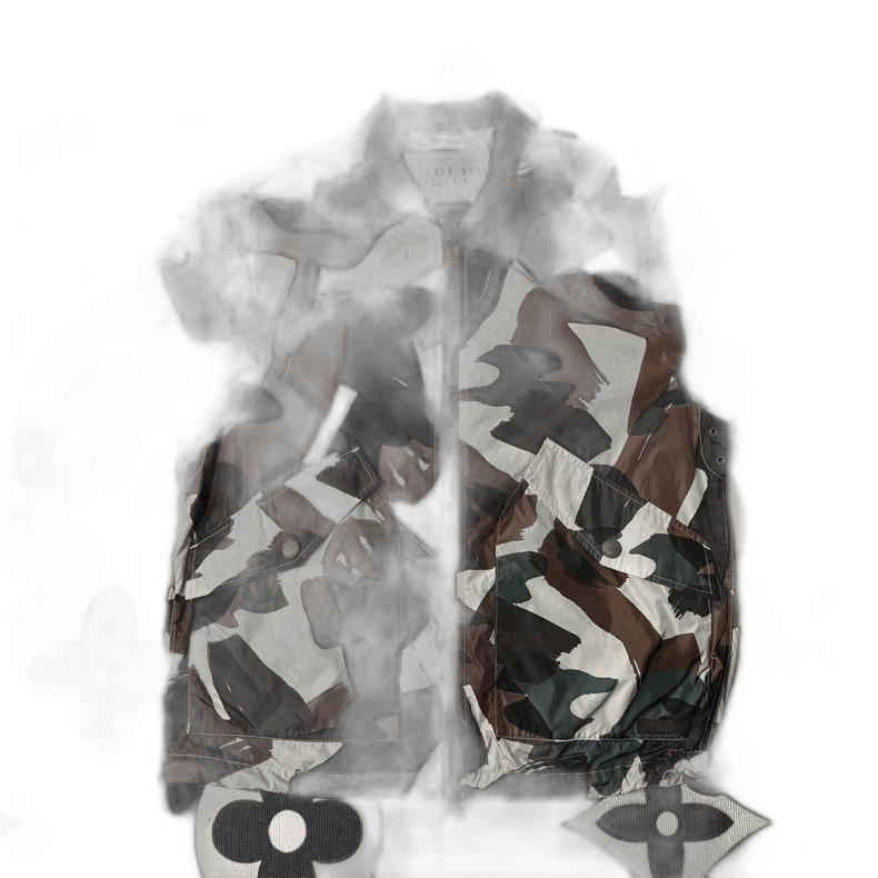 Burberry Burberry camouflage bomber jacket Size US L / EU 52-54 / 3 - 1 Thumbnail
