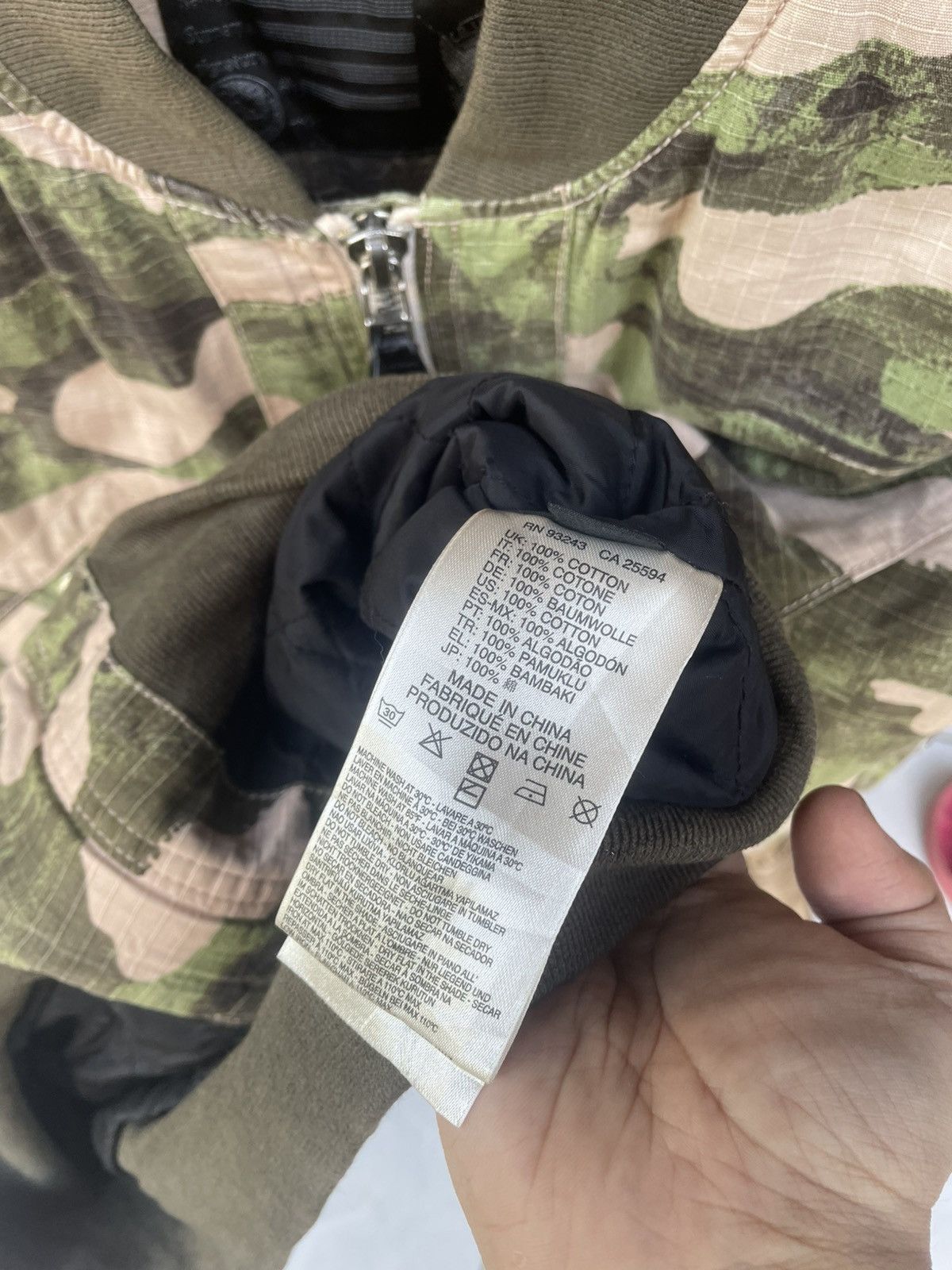 Designer × Diesel Diesel bomber jacket type N.78 20th superior protection Size M / US 6-8 / IT 42-44 - 6 Thumbnail