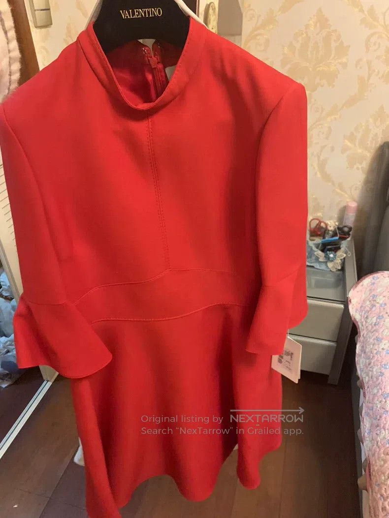 Valentino Valentino Dress with ruffle sleeves Size M / US 6-8 / IT 42-44 - 9 Thumbnail