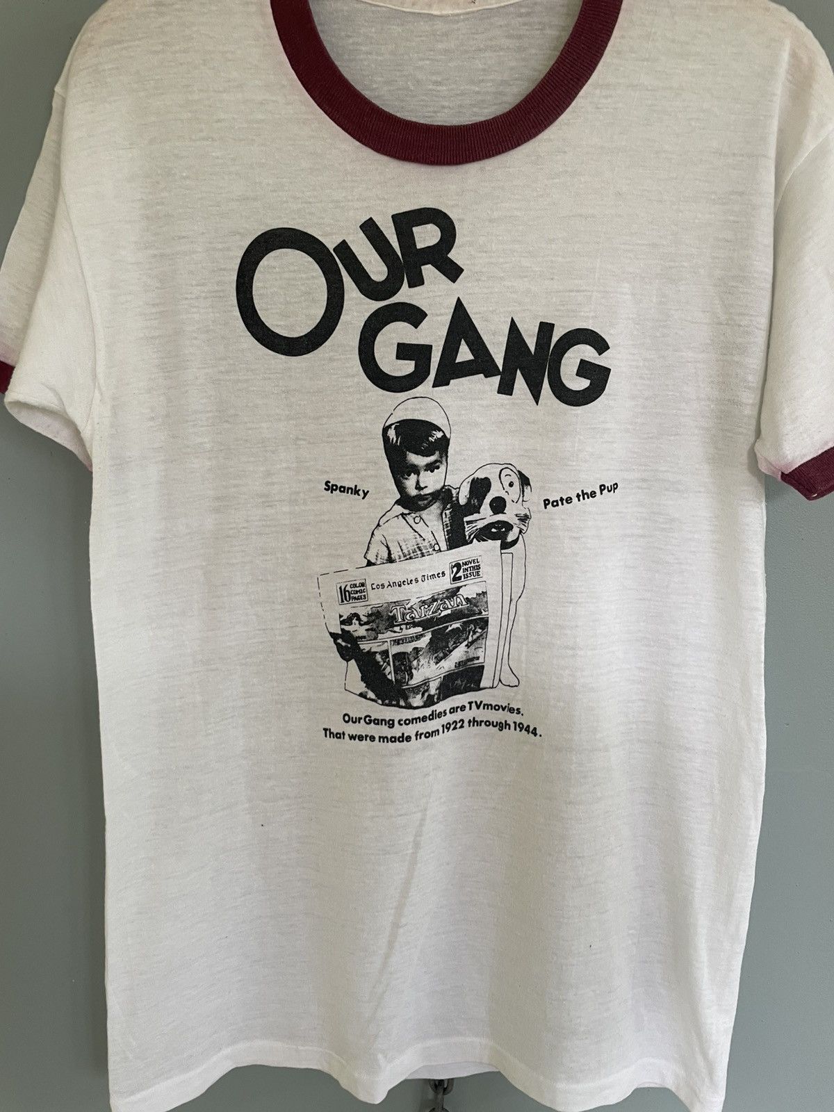 Vintage Vintage 80s Our Gang Tv Movie t shirt Size US S / EU 44-46 / 1 - 3 Thumbnail