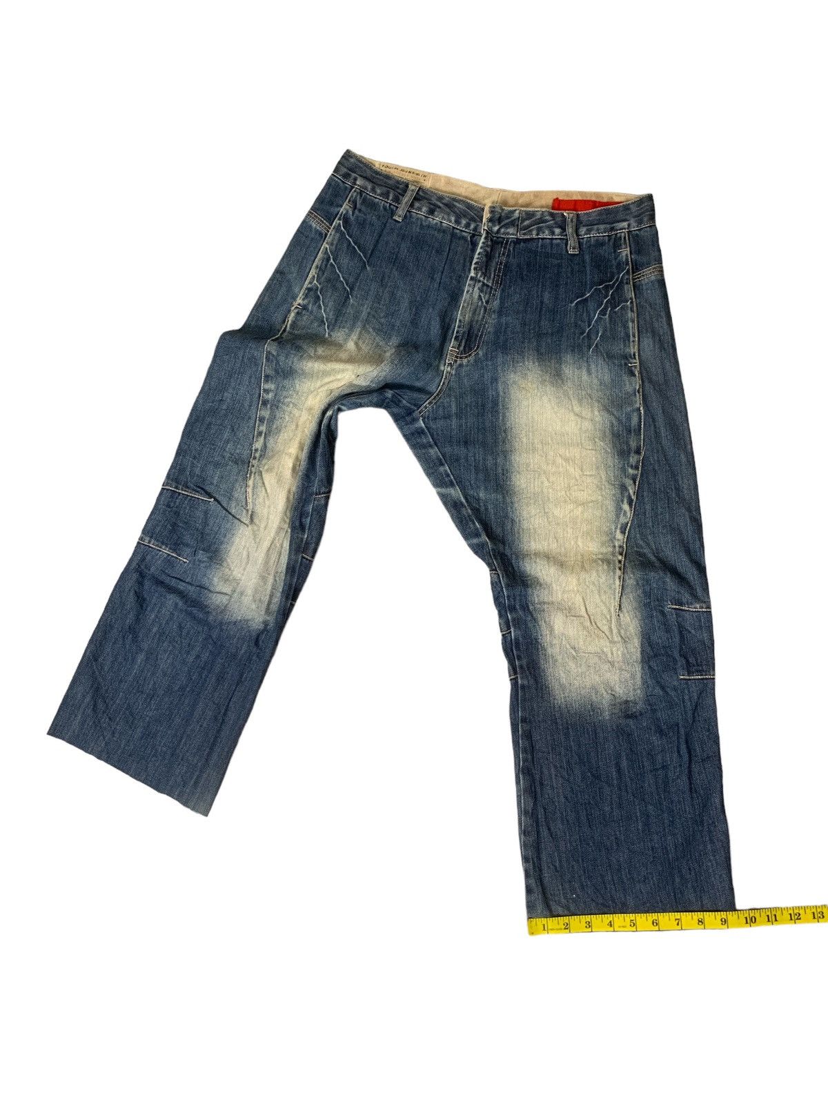 Japanese Brand Rare Design Tough Jeansmith Denim Size US 34 / EU 50 - 16 Thumbnail