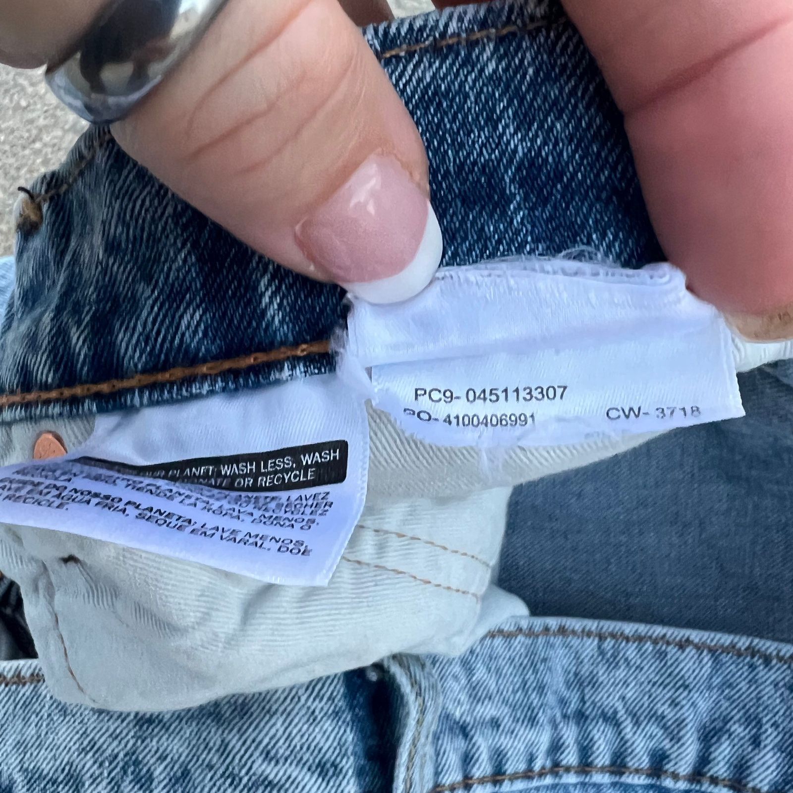 Levi's Levi's 511 Slim Jean American Flag Patch Distressed Peekaboo Size US 36 / EU 52 - 10 Thumbnail