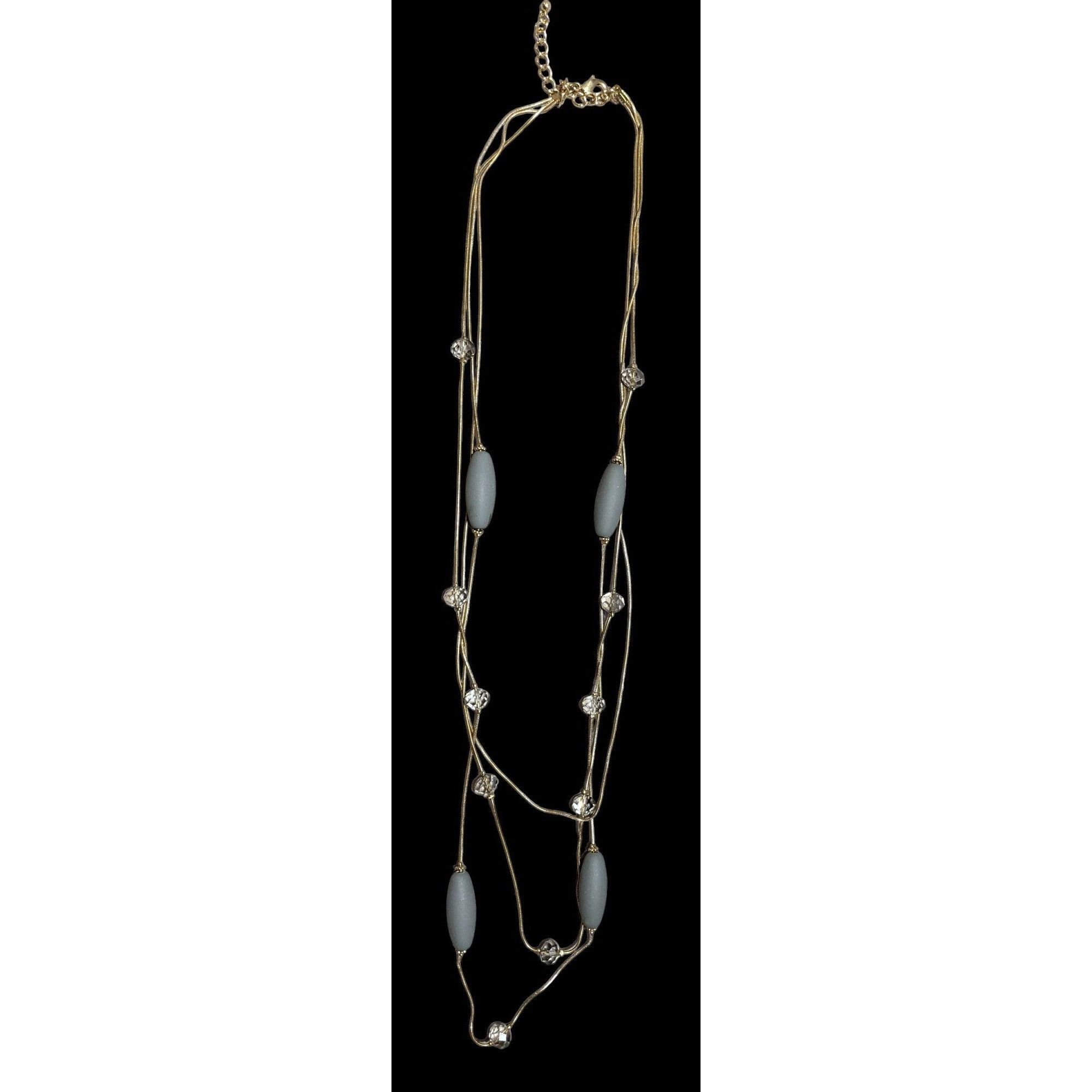 Other Elegant Silicone Gold Glam Beaded Neckalce Size ONE SIZE - 2 Thumbnail