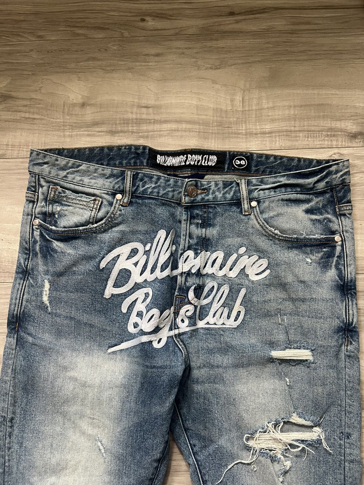 Billionaire Boys Club Billionaire Boys Club Script Jean size 38 mens Size US 38 / EU 54 - 3 Thumbnail