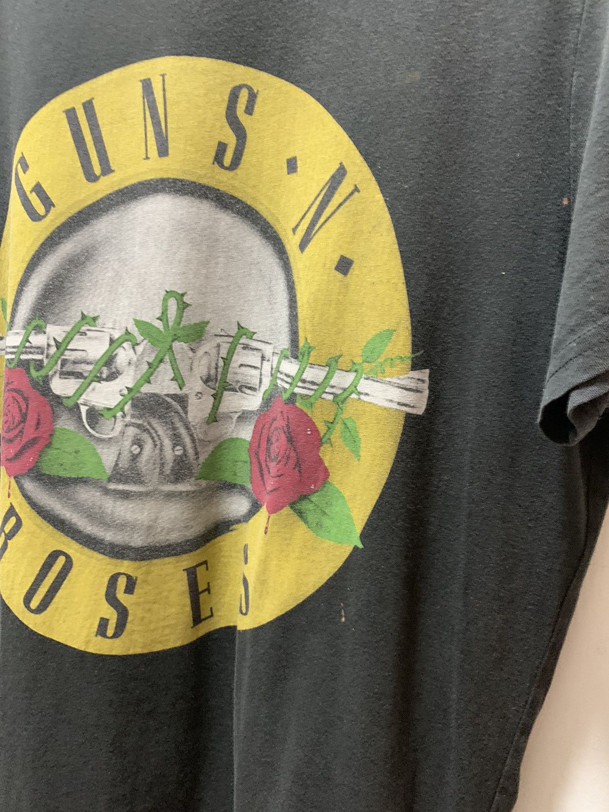 Band Tees Guns N' Roses Distressed Faded T-shirt Size US L / EU 52-54 / 3 - 8 Thumbnail