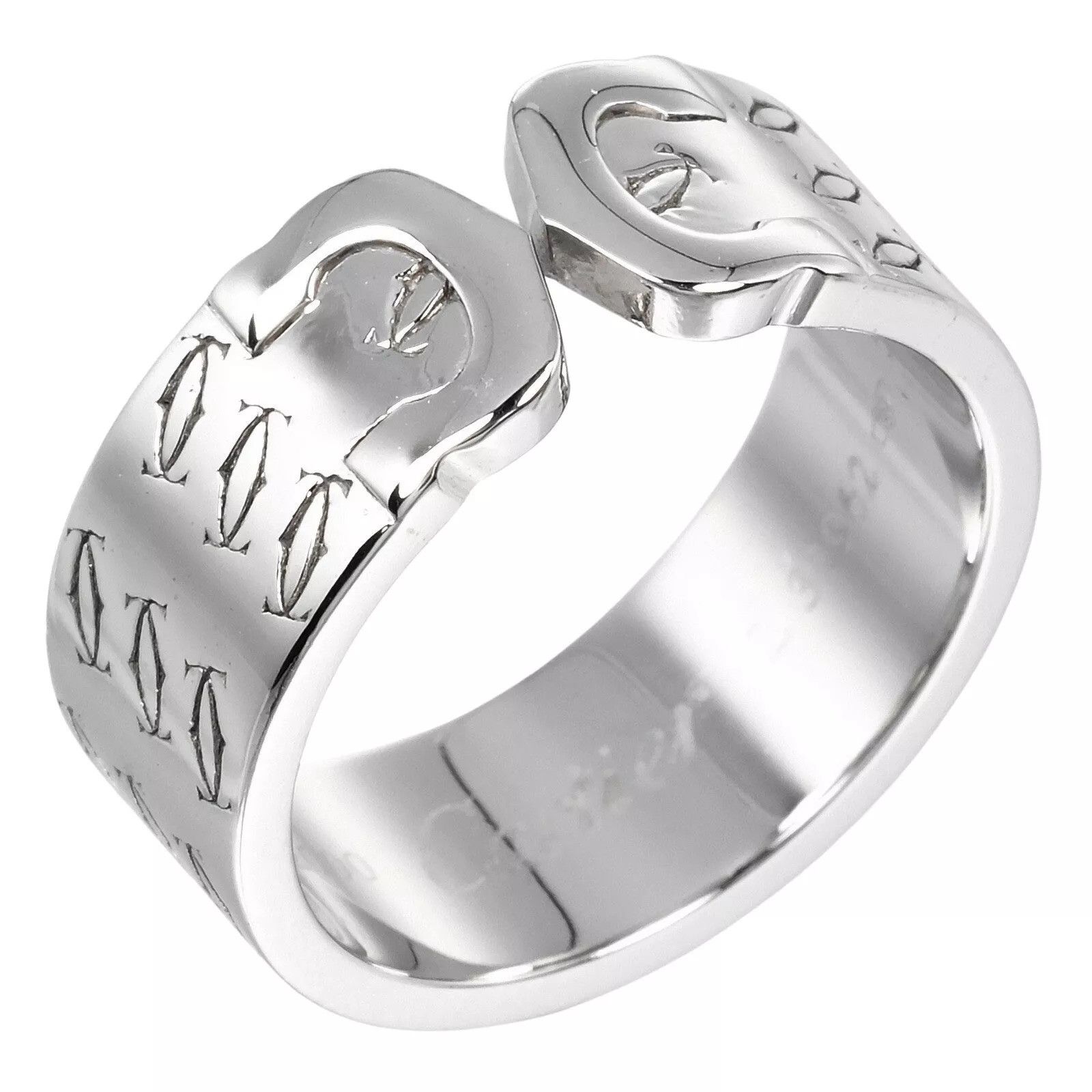 Cartier CARTIER 2C Happy Birthday Ring Christmas 2000 K18 Size ONE SIZE - 8 Thumbnail