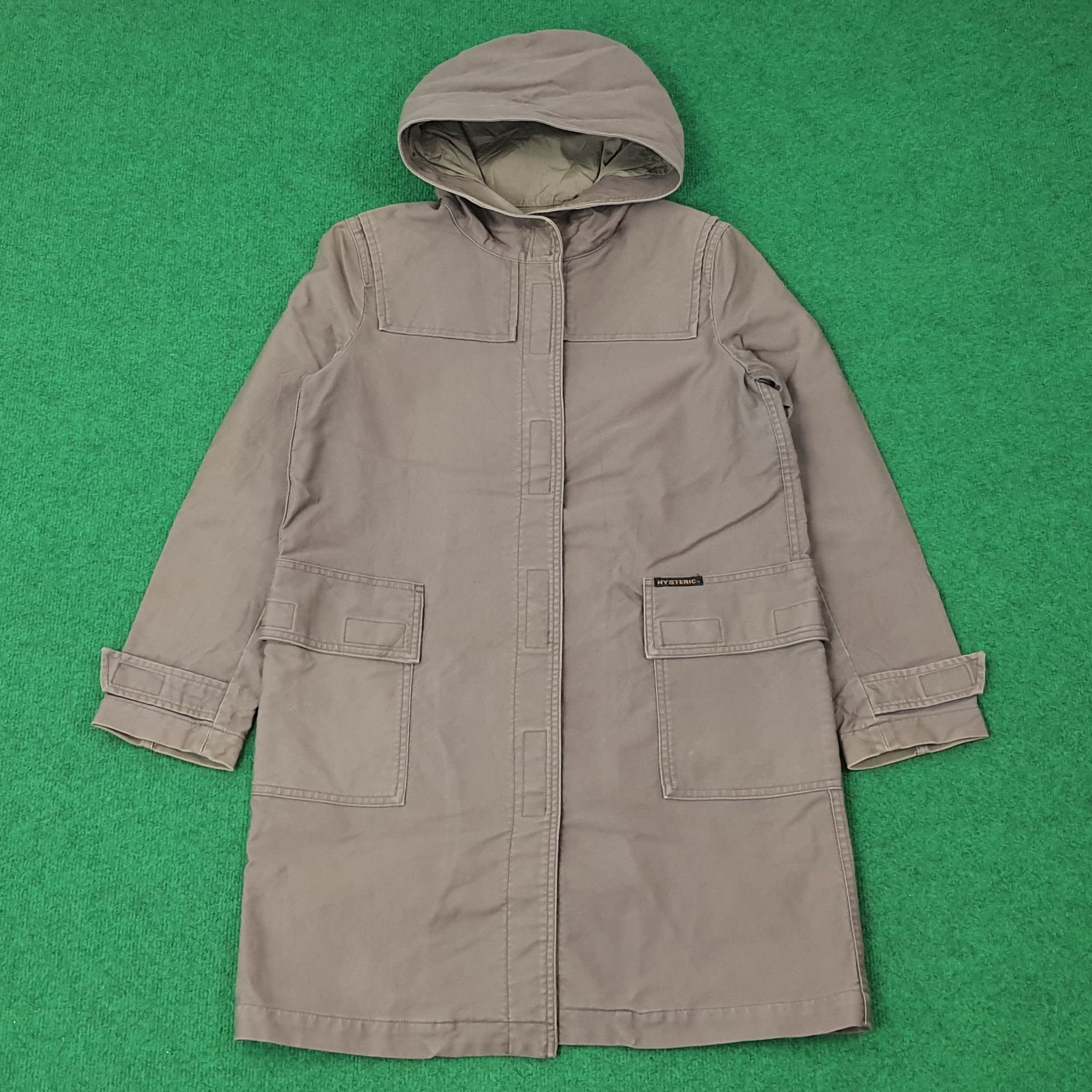 Hysteric Glamour Vintage Hysteric Glamour Trench Coat Custom Logo C226N10 Size US S / EU 44-46 / 1 - 2 Thumbnail
