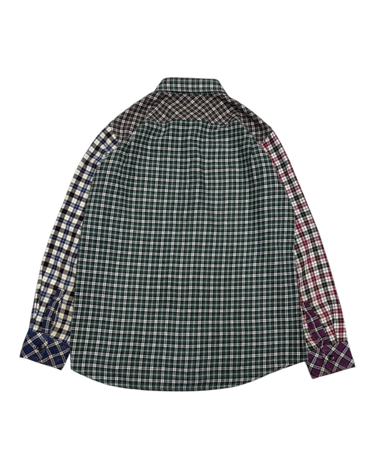 Japanese Brand × Uniqlo Rebuild Flannel Style Button Up Shirt Uniqlo Flannel Size US M / EU 48-50 / 2 - 2 Thumbnail