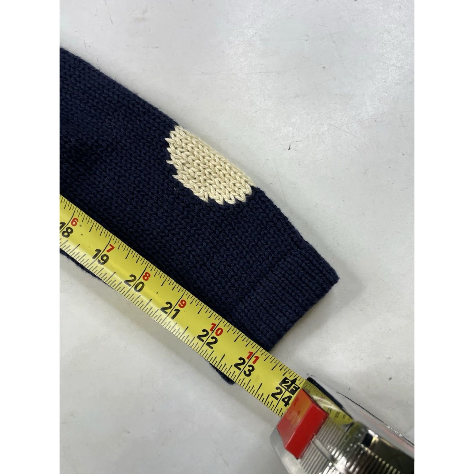 J.Crew VINTAGE J.CREW Sweater Roll Neck Knit Womens XS Oarsman Pullover Cotton Blue Dot Pullover Women XS Size XS / US 0-2 / IT 36-38 - 4 Thumbnail