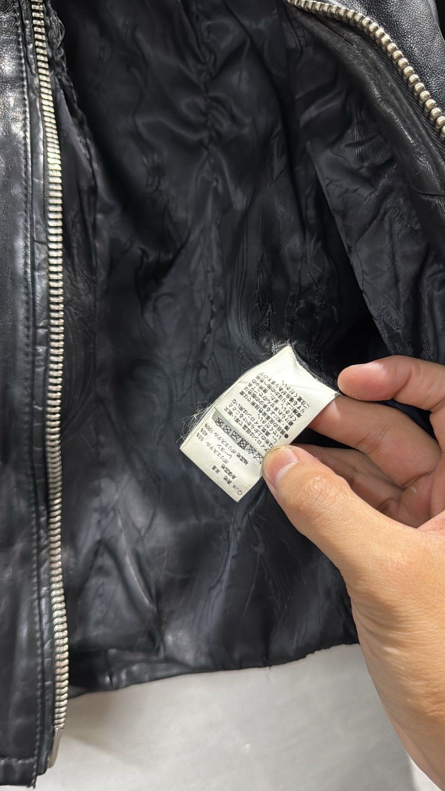 GOSTAR DE FUGA Rare Fuga Multi Zip Leather Jacket Size US M / EU 48-50 / 2 - 8 Thumbnail