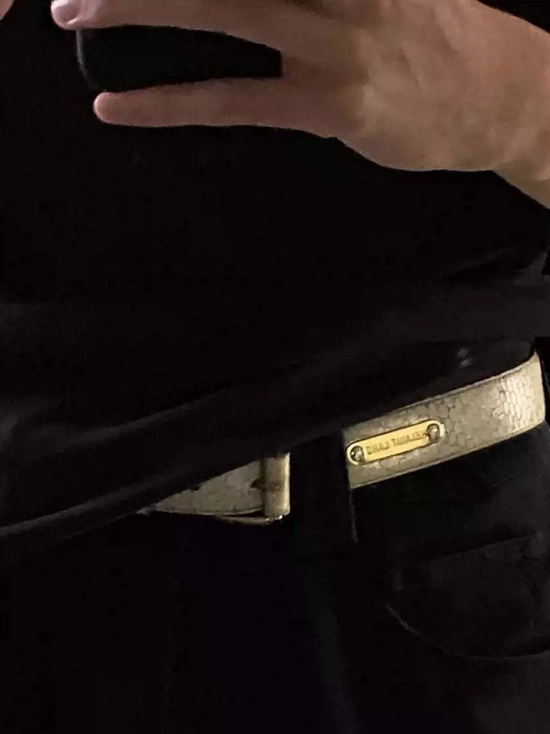 Helmut Lang Helmut Lang Snake belt -2507 Size ONE SIZE - 6 Thumbnail