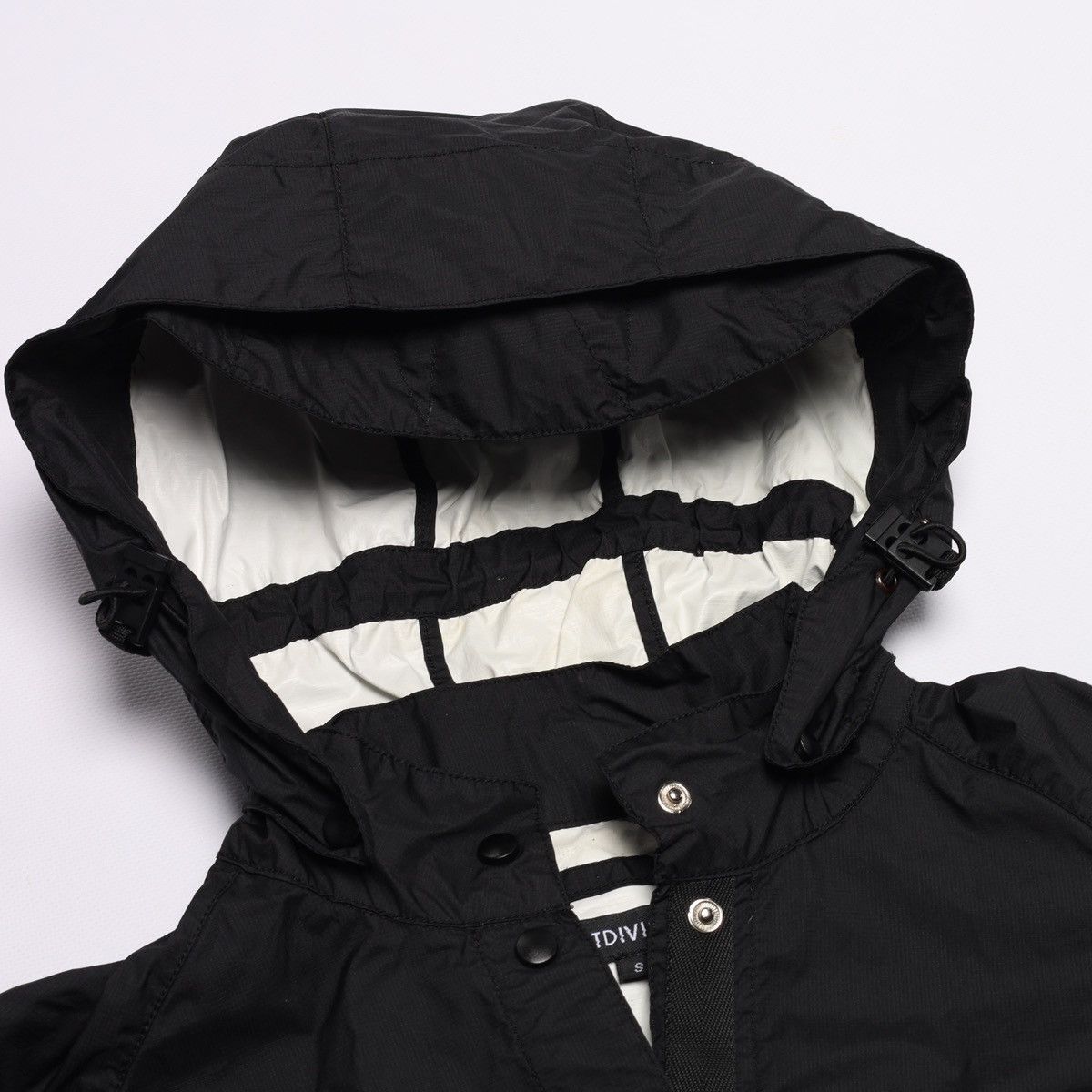 Riot Division Riot Division Tech Wear Nylon Parka Rain Coat Black Jacket Size S / US 4 / IT 40 - 7 Thumbnail