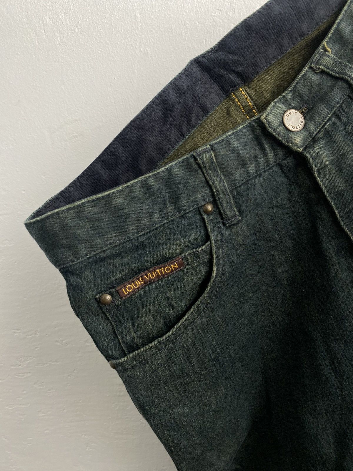 Louis Vuitton Louis Vuitton straight jeans Size US 29 - 4 Thumbnail