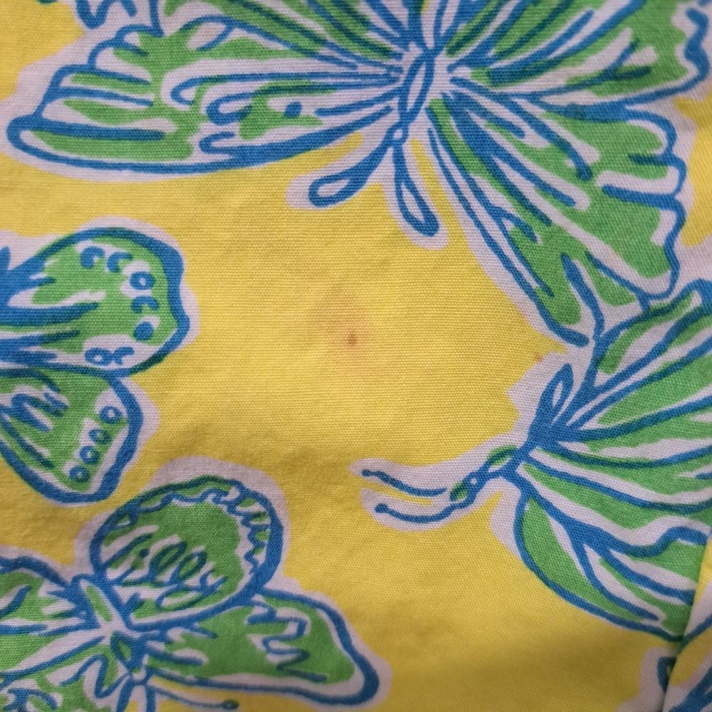 Lilly Pulitzer Vintage Lilly Pulitzer Butterfly Print Cotton High Waist Y2K Size 30" / US 8 / IT 44 - 12 Thumbnail