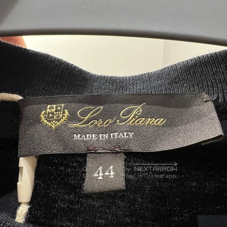 Loro Piana Loro Piana Logo Embroidered Round Neck Size M / US 6-8 / IT 42-44 - 3 Thumbnail