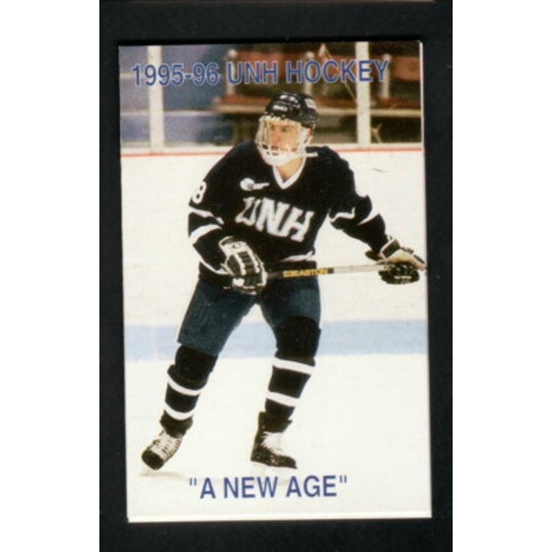 NCAA × NHL UNH New Hampshire Wildcats 90s BAUER hockey M navy NCAA vtg Size US M / EU 48-50 / 2 - 2 Thumbnail