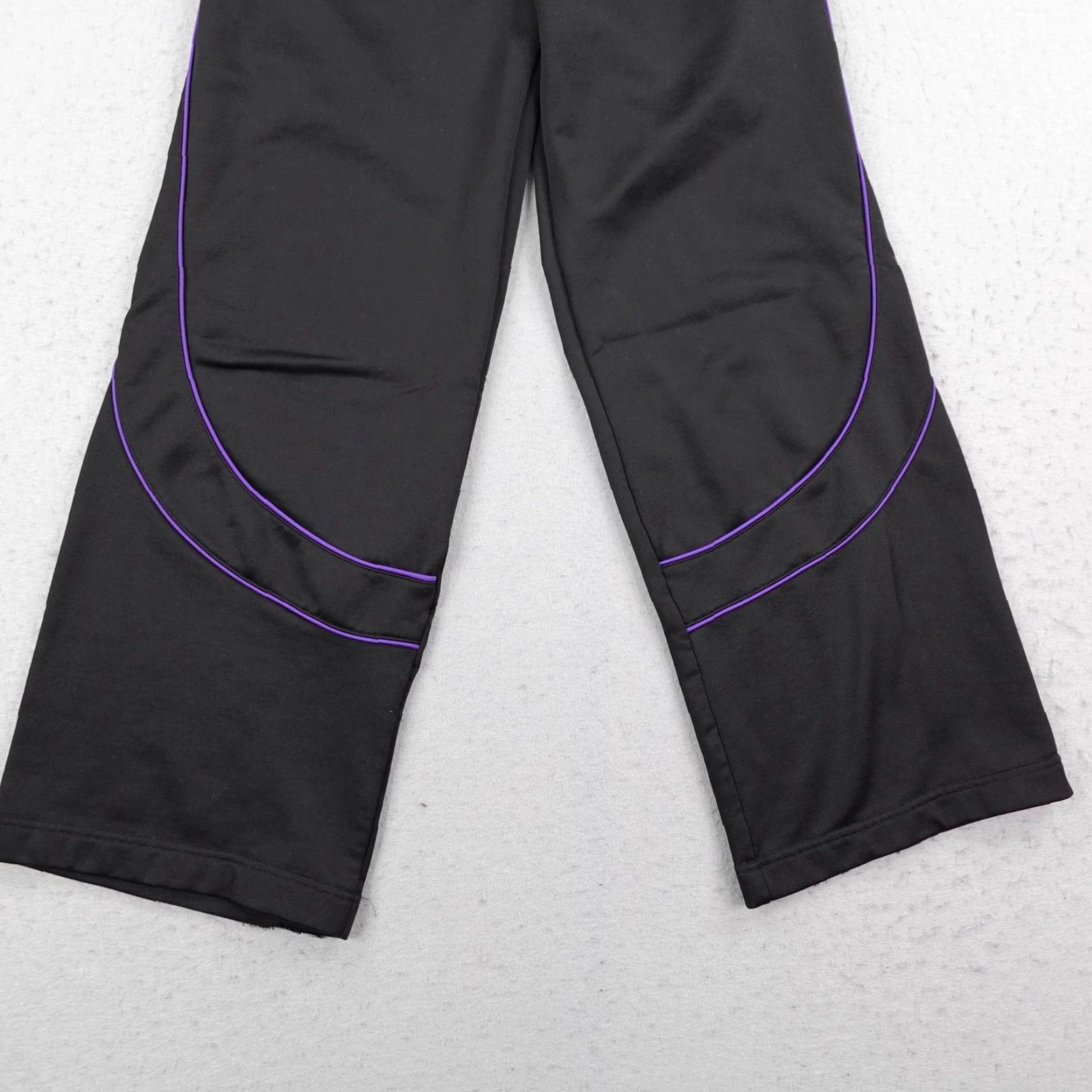 Puma Puma Pants Mens Medium Black PAM Perks And Mini Track Wide Leg Warmup Pants Size US 31 - 3 Thumbnail