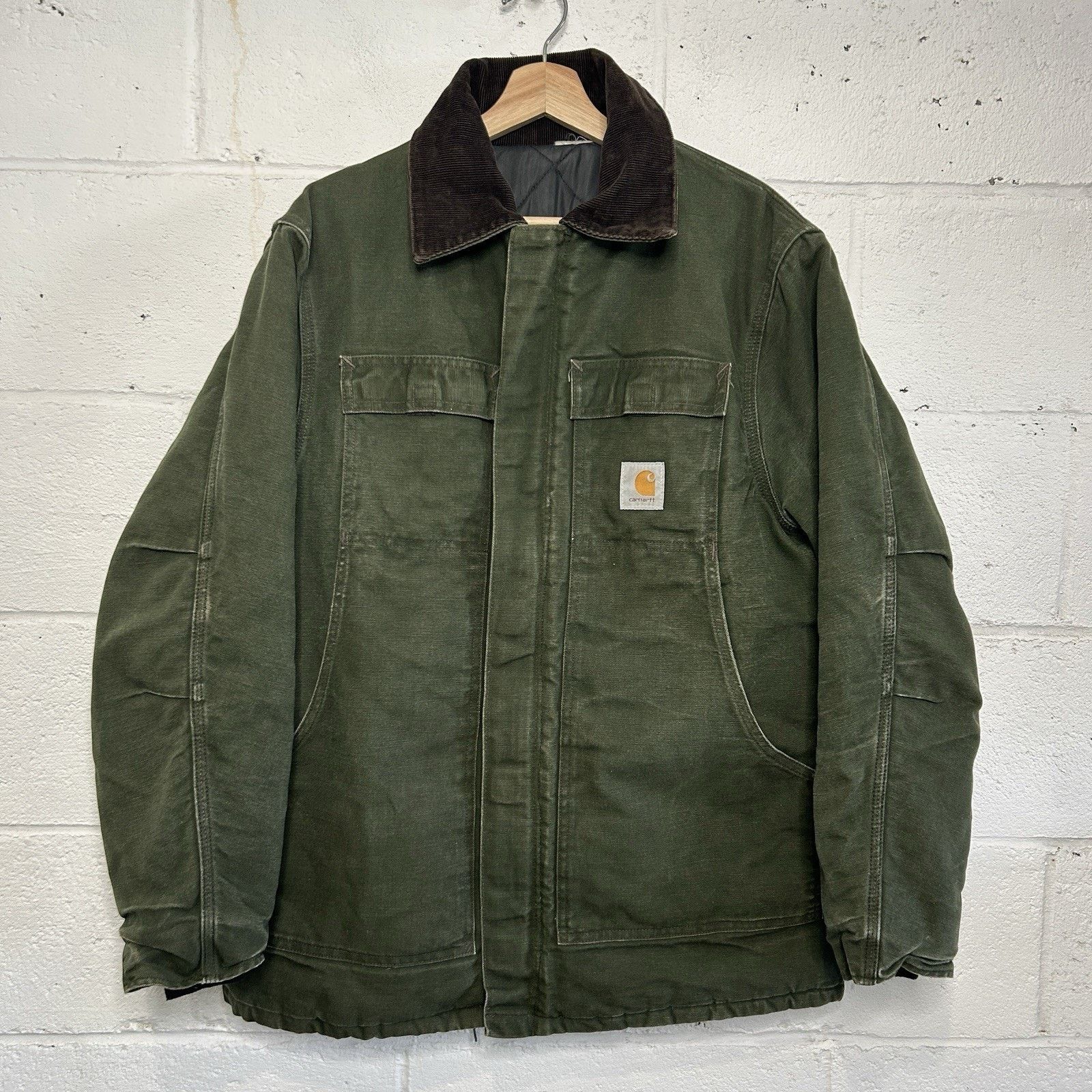 Carhartt Vintage Carhartt Quilted Artic Duck Jacket “Green” CQ184 Size US L / EU 52-54 / 3 - 1 Thumbnail