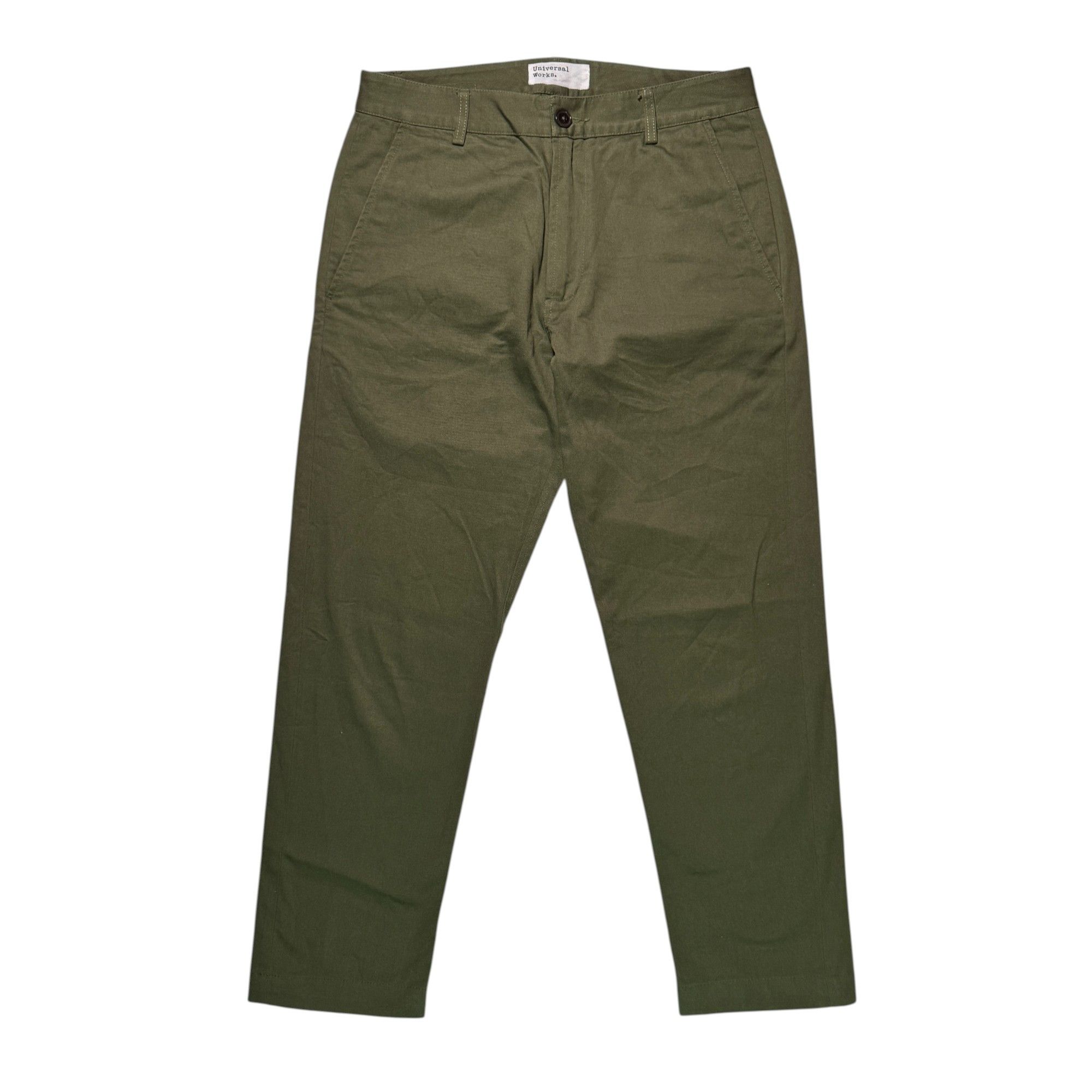 Universal Works Universal Works Pants Khaki Chino Trousers Size 30 Size US 30 / EU 46 - 1 Thumbnail