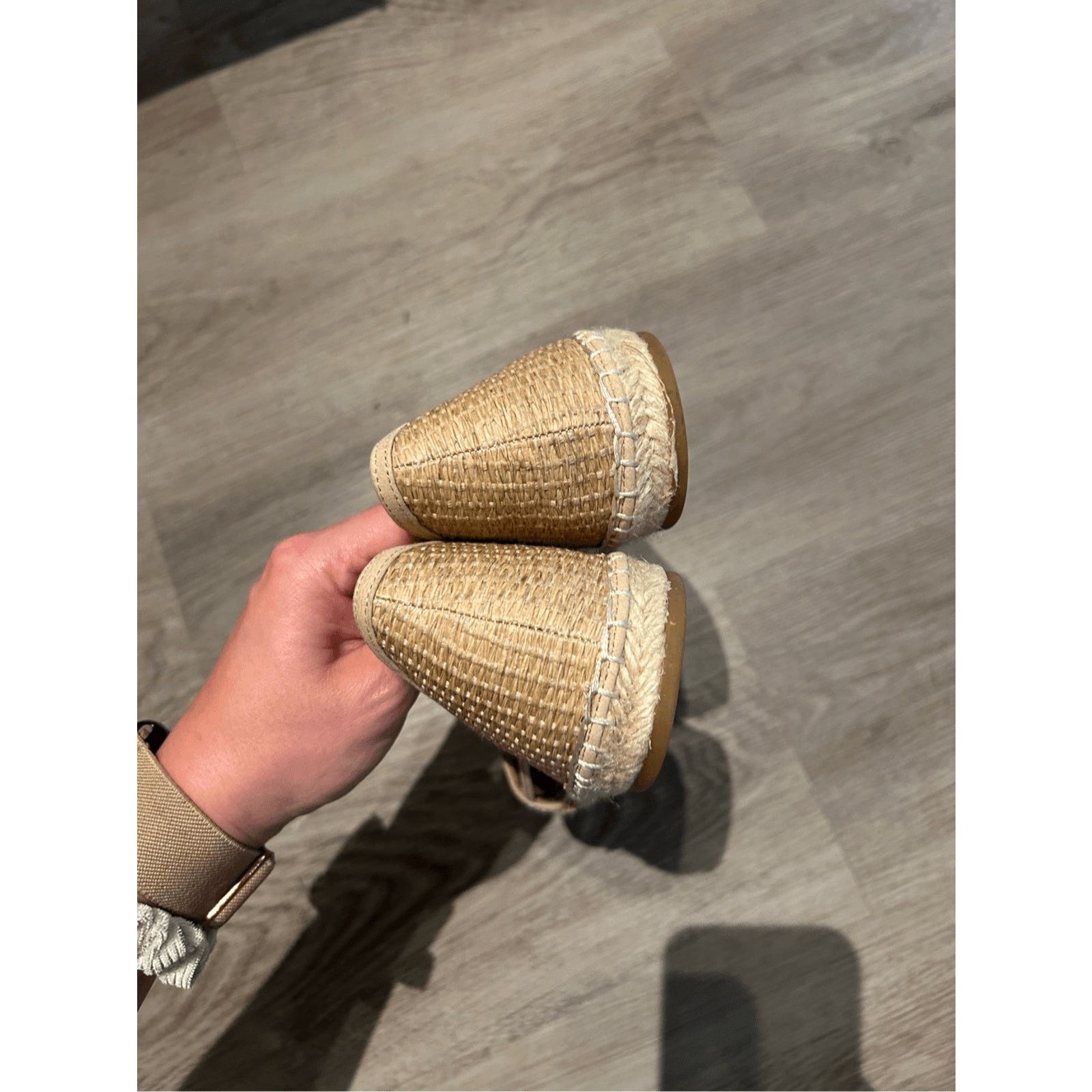 Eileen Fisher Eileen Fisher Lee Espadrille Flat Natural Tan, Sz 7.5, $155 Size US 7.5 / IT 37.5 - 6 Thumbnail