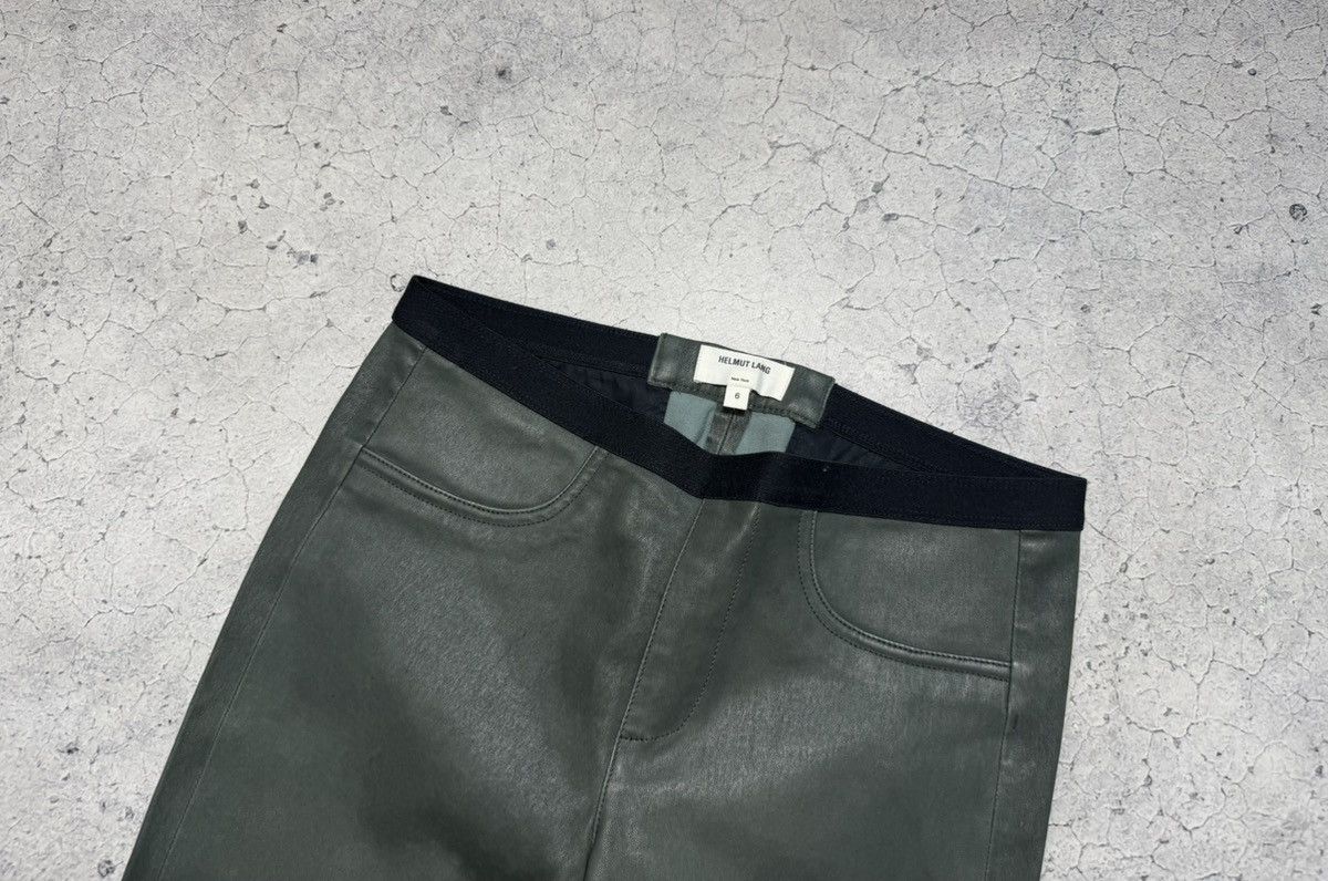 Helmut Lang Helmut Lang Leather Luxury Archive Pants Skinny Size 28" / US 6 / IT 42 - 4 Thumbnail