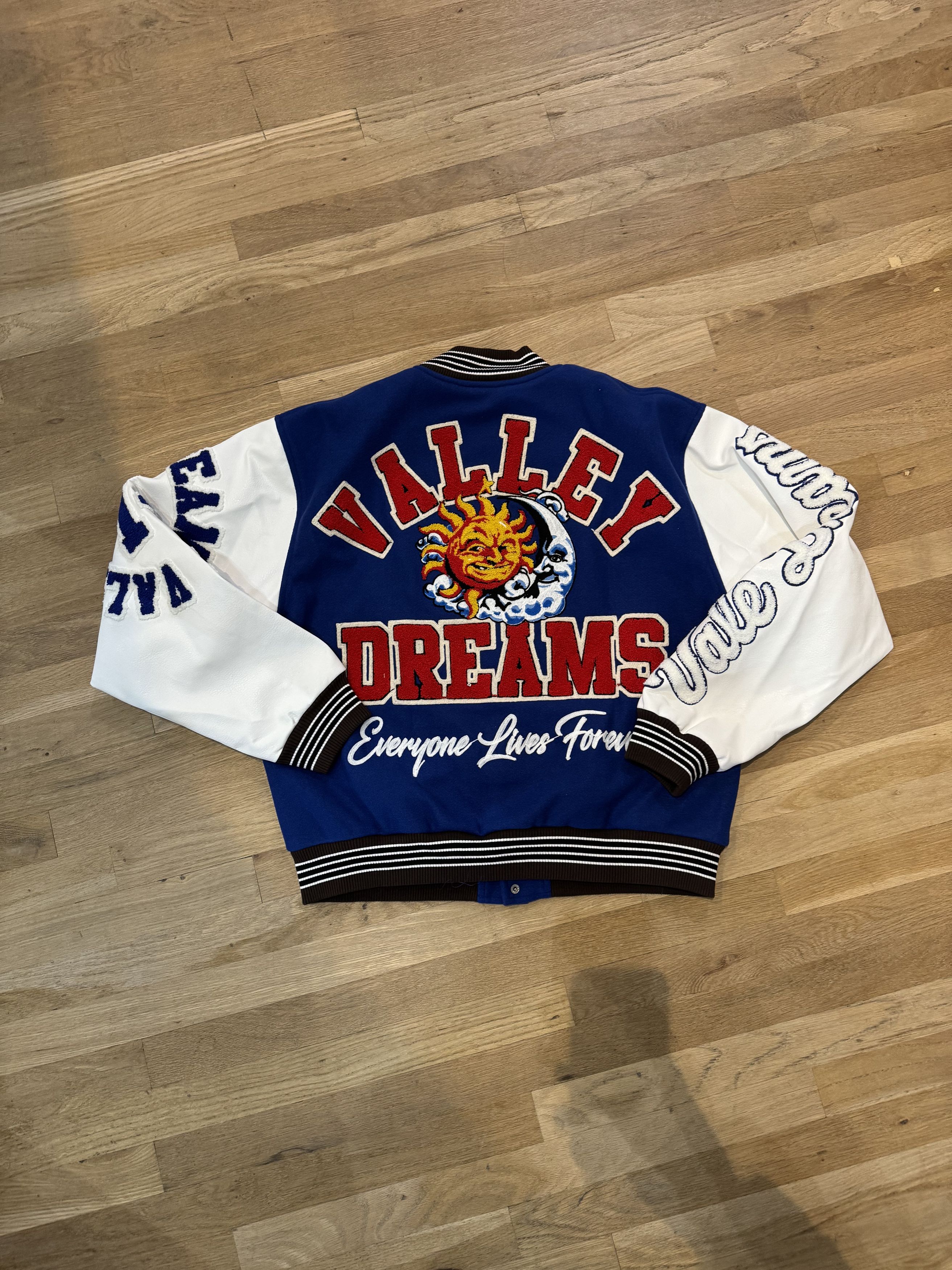 Vale VALE FOREVER ALUMNI VARSITY JACKET BLUE Size US L / EU 52-54 / 3 - 3 Thumbnail